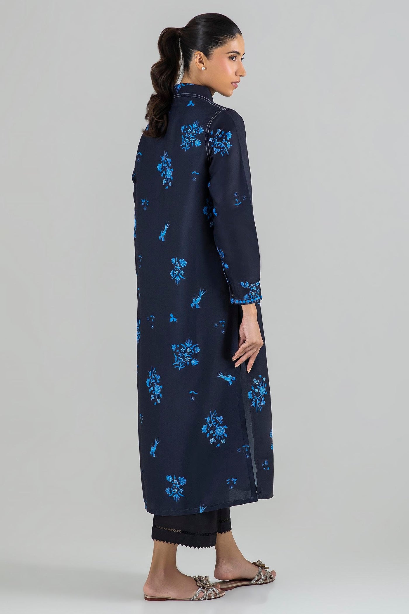 Stitched Basic Printed Shirt