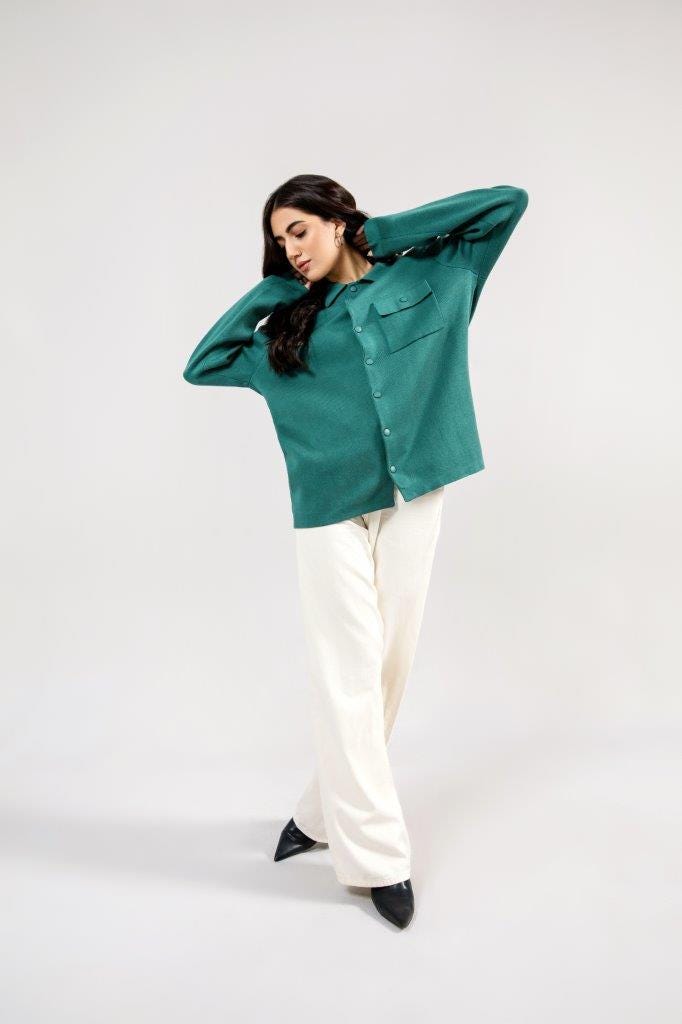 Knit Over Shirt