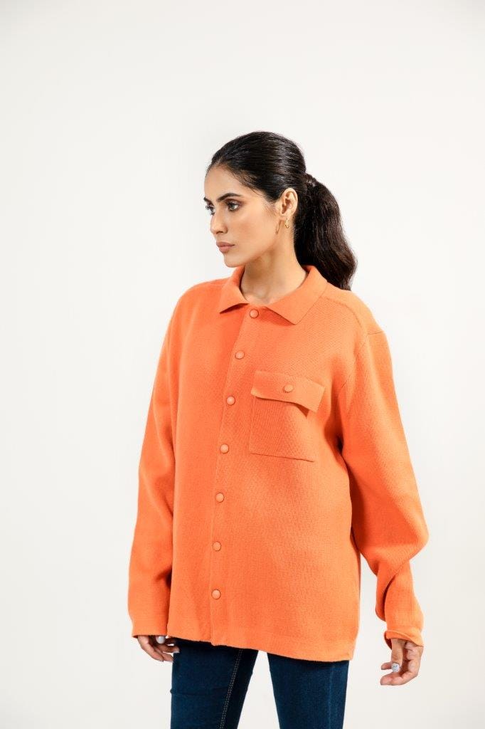 Knit Over Shirt