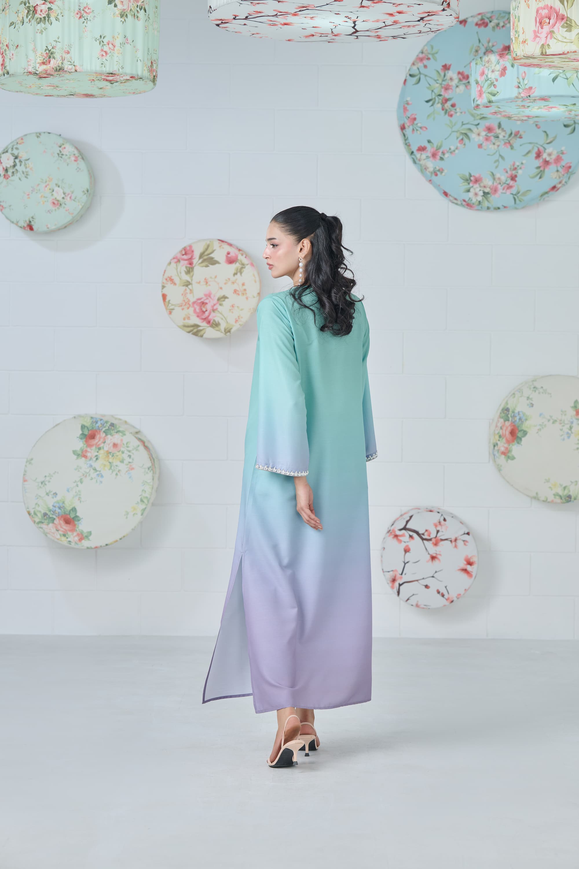 Lilac Breeze Kaftan 2-Piece
