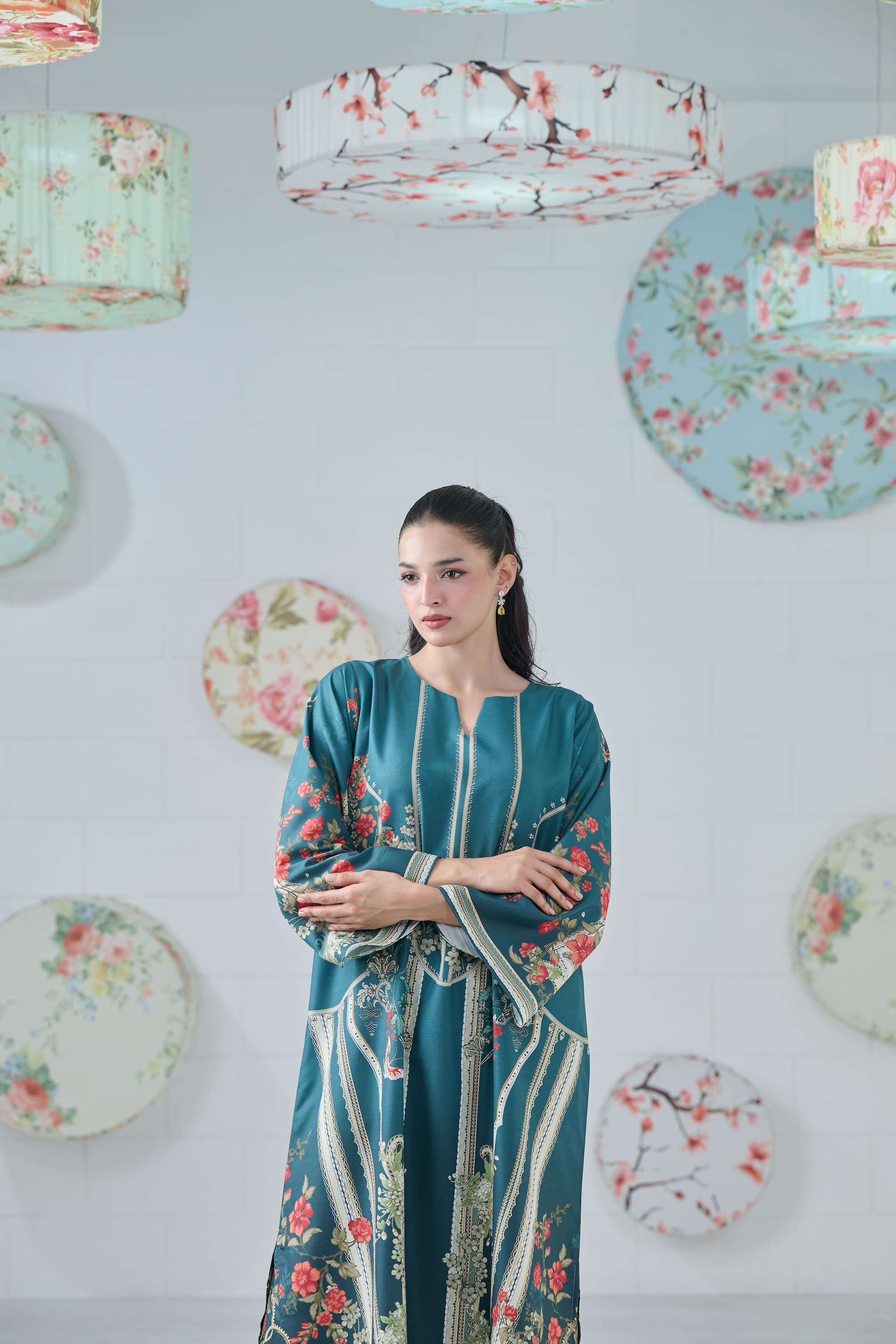 Emerald Affair Kaftan 2-Piece