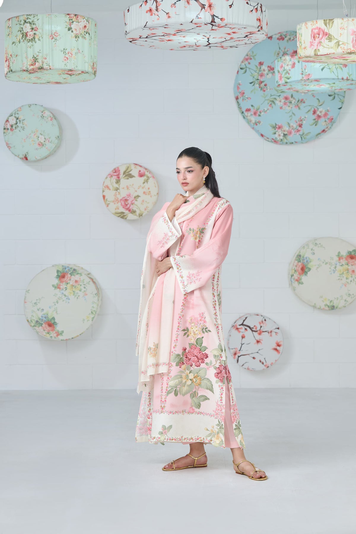 Roselle Kaftan 2-Piece