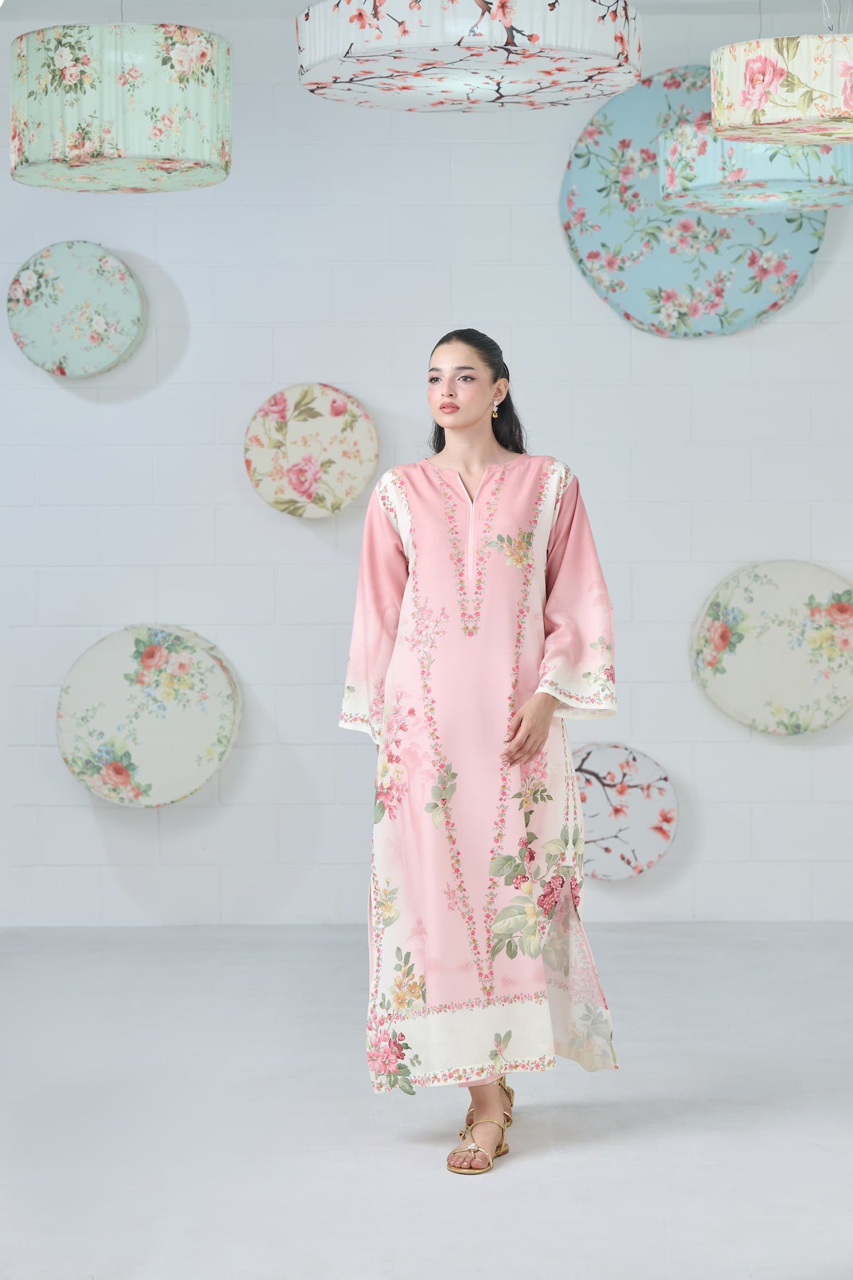 Roselle Kaftan 2-Piece