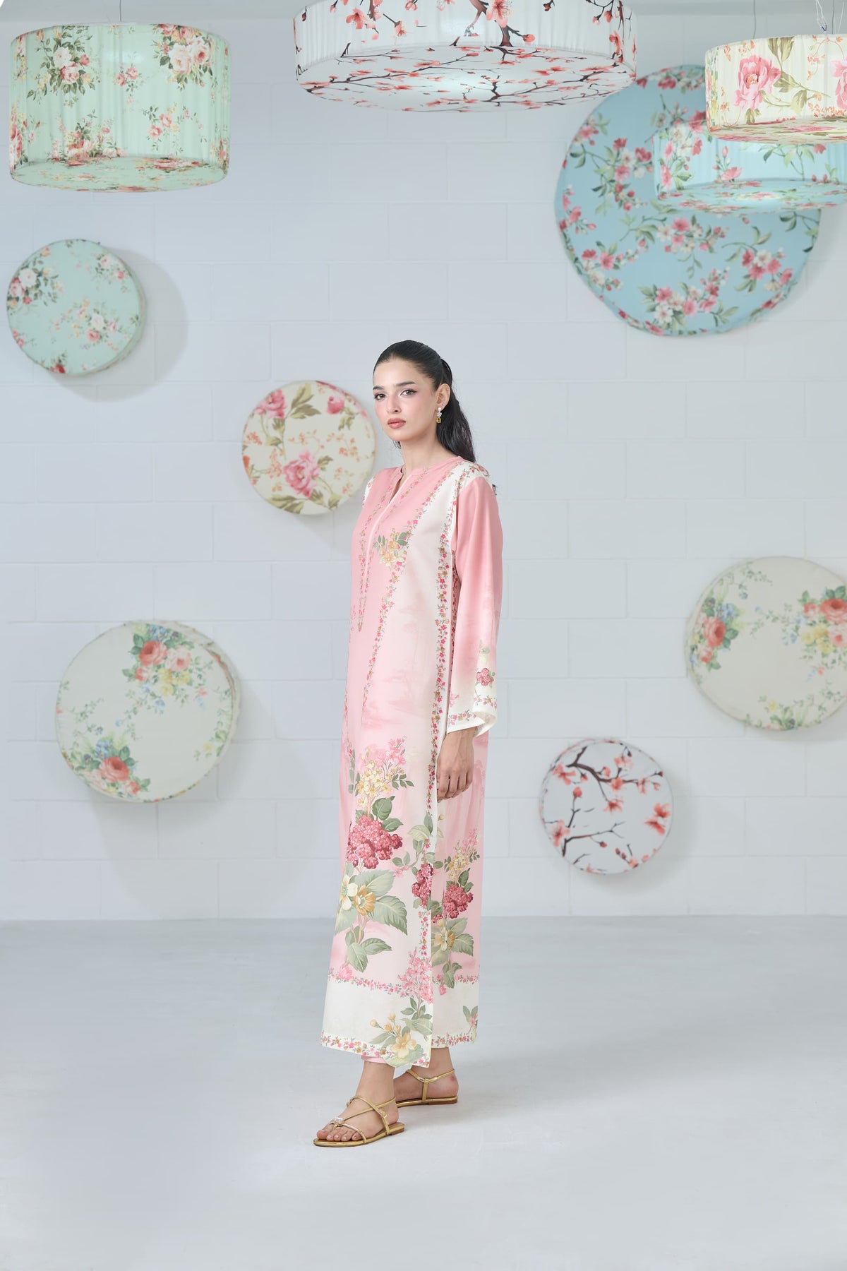 Roselle Kaftan 2-Piece