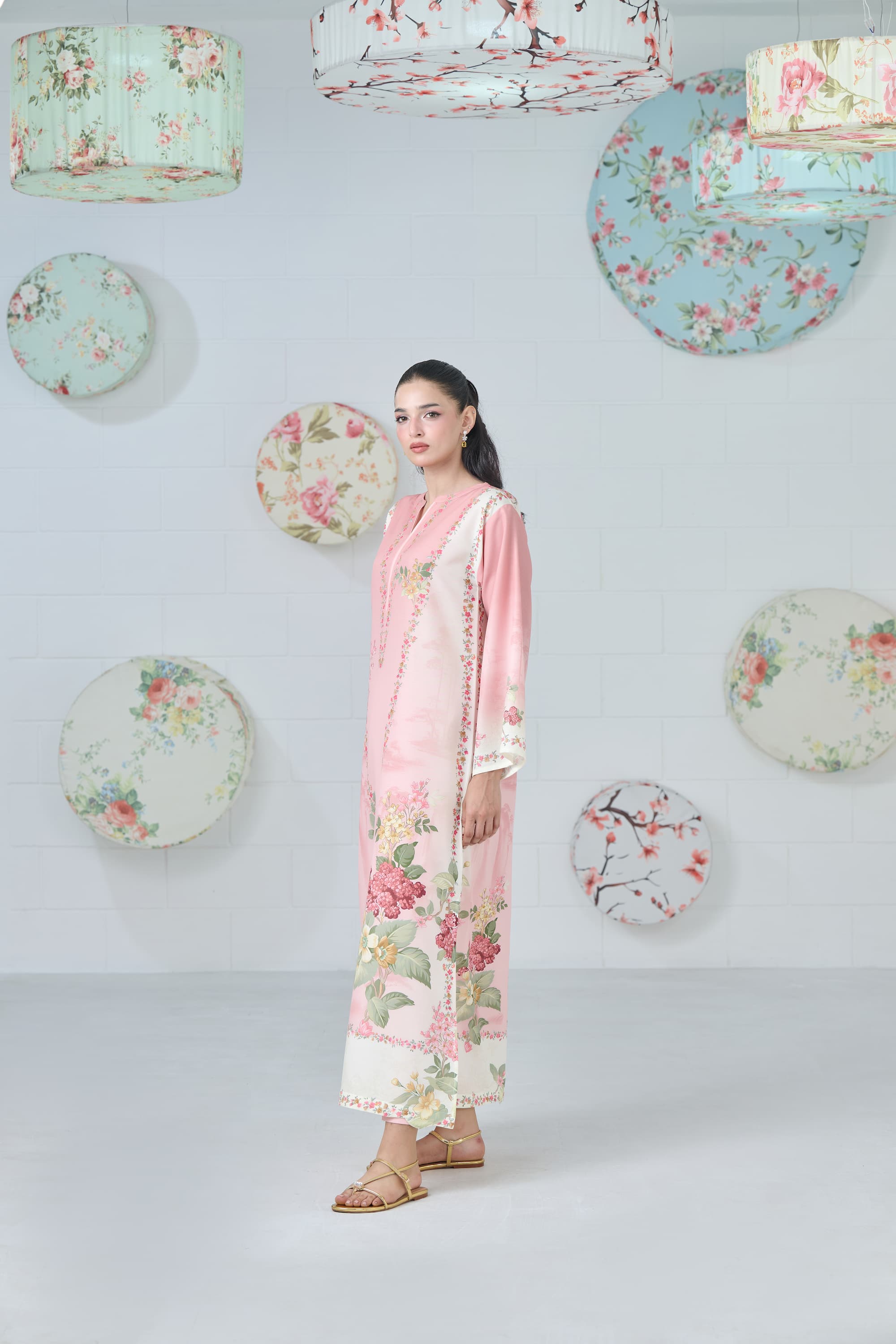 Roselle Kaftan 2-Piece