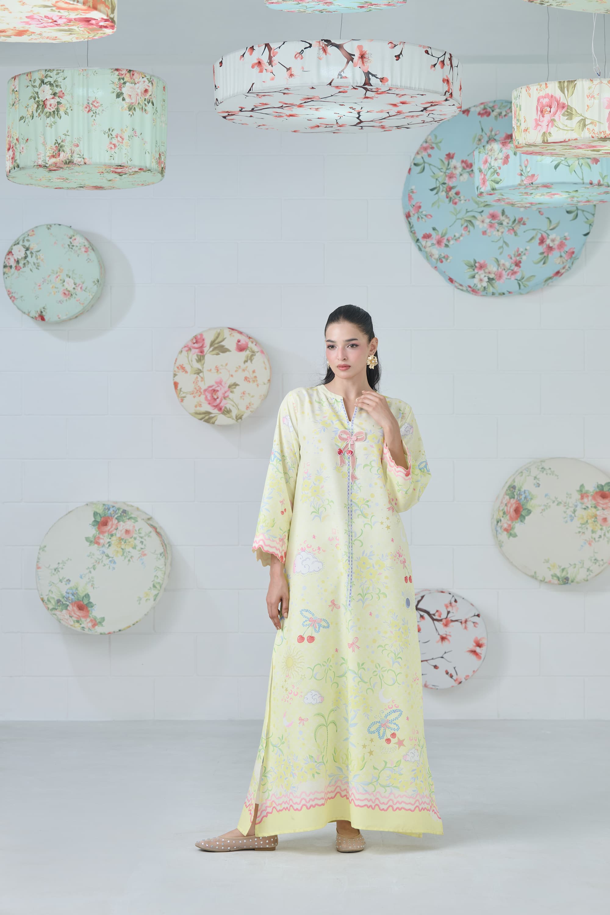 Twinkle Berry Kaftan 2-Piece