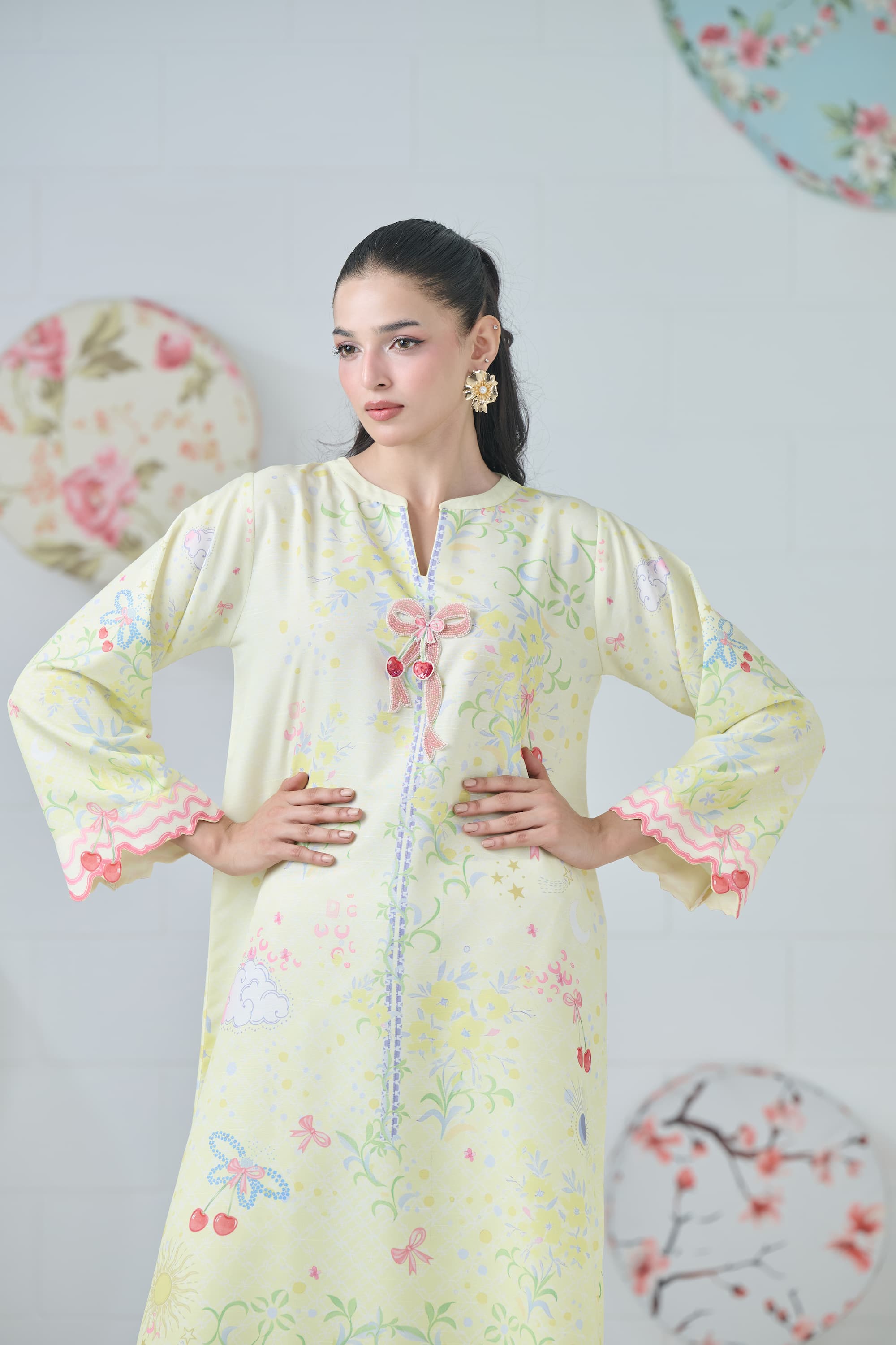 Twinkle Berry Kaftan 2-Piece
