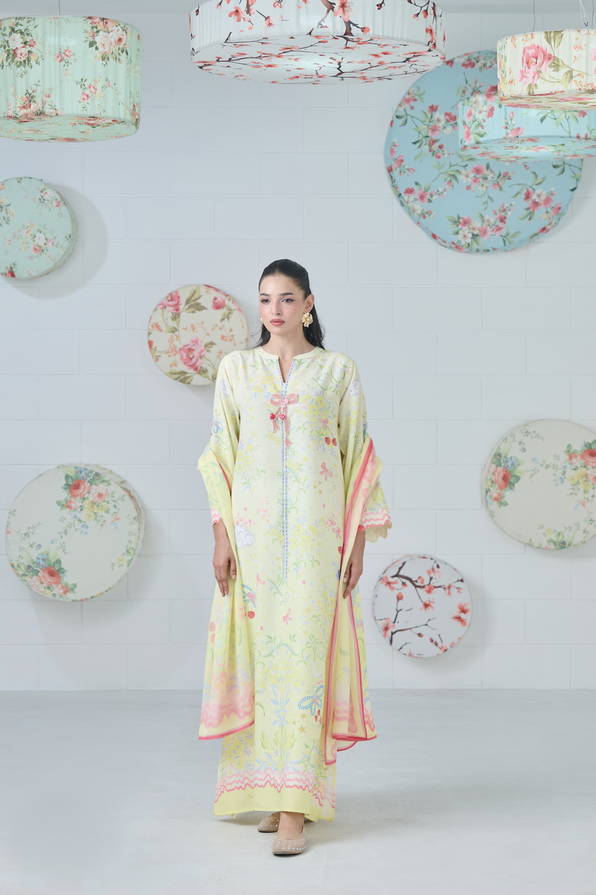 Twinkle Berry Kaftan 2-Piece