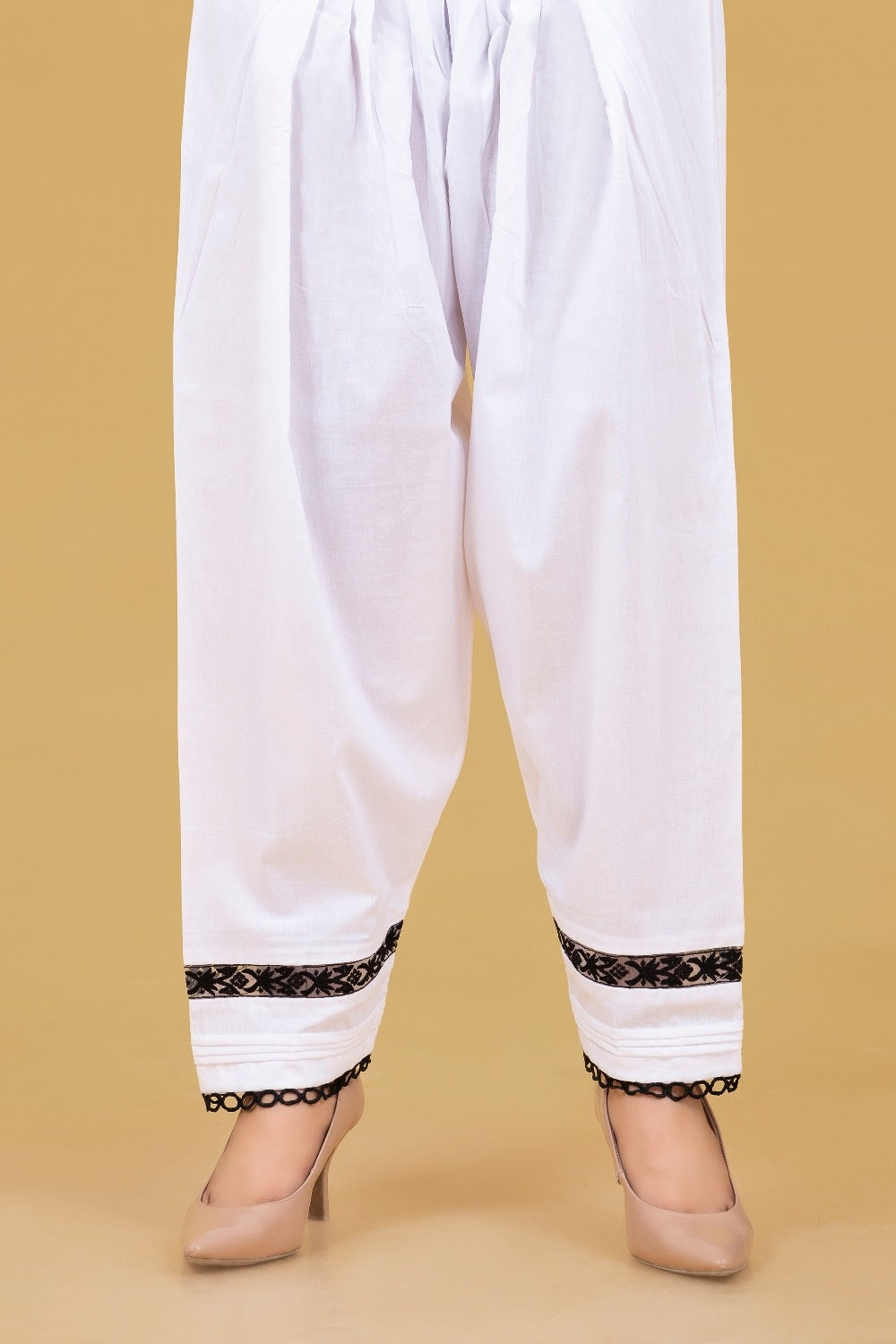 Emb Cambric Shalwar