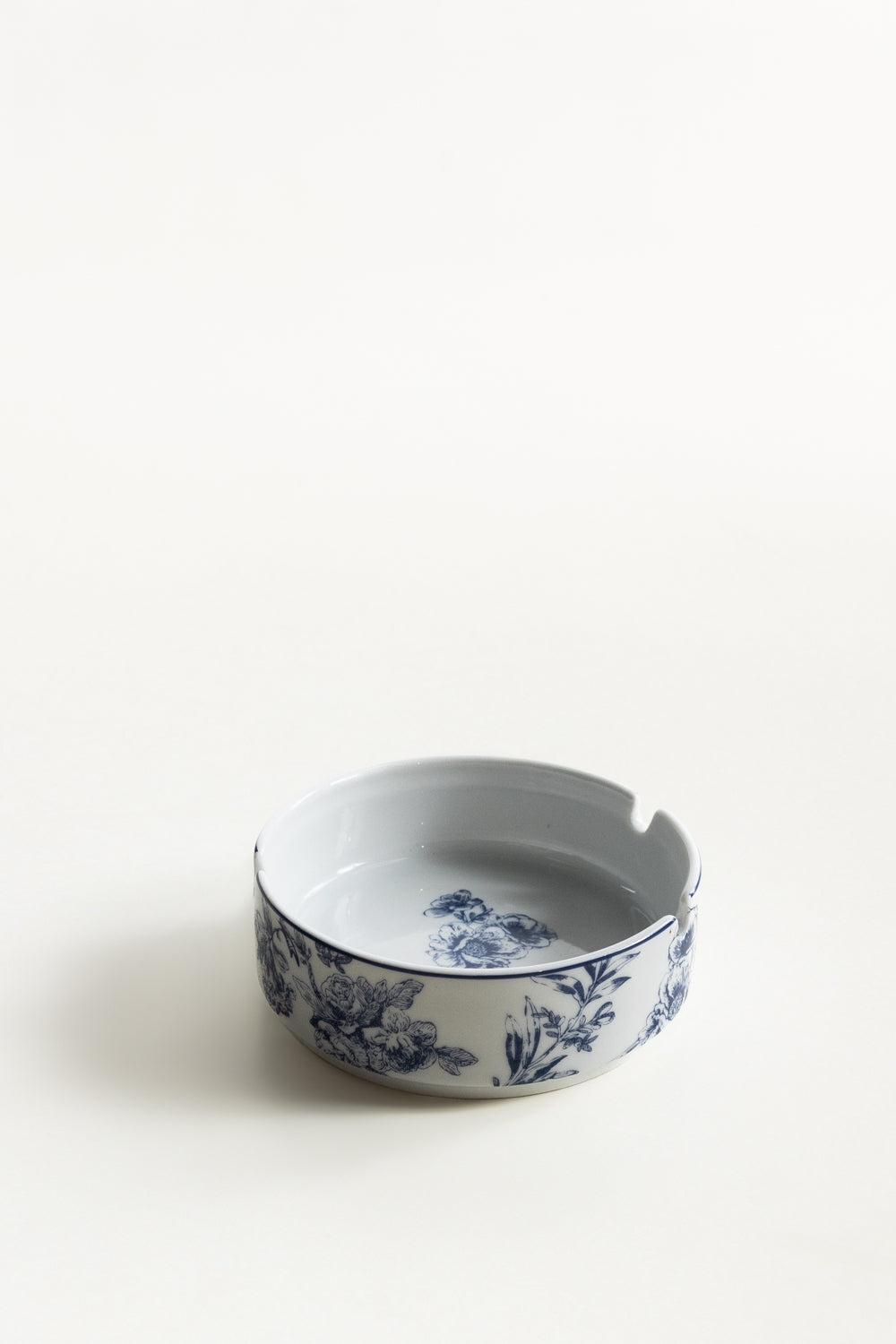 Floral Ashtray Round