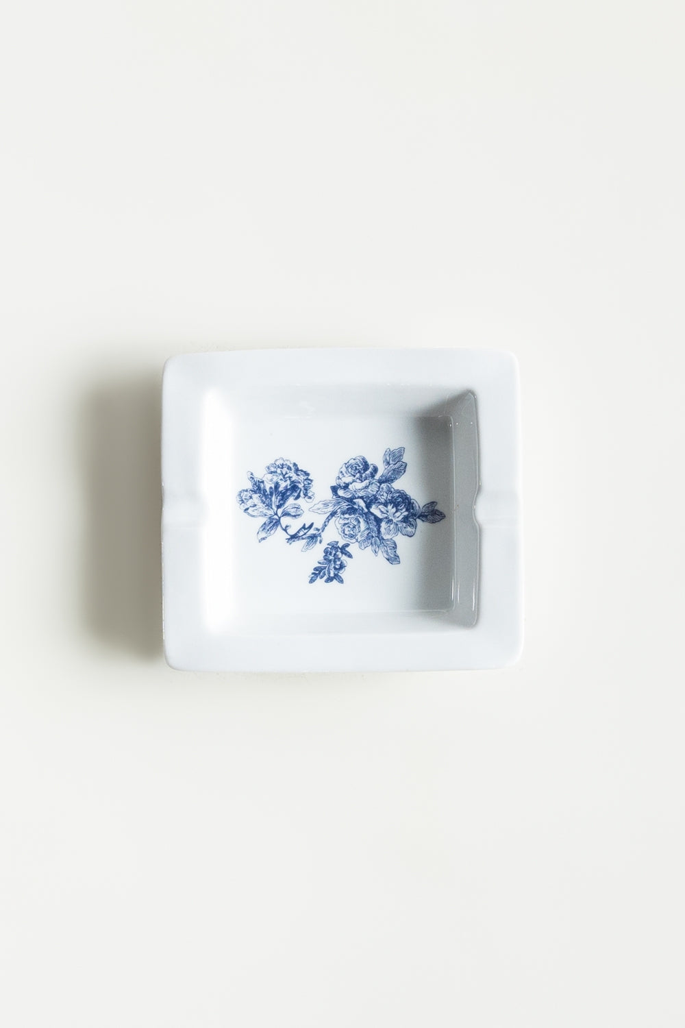 Floral Ashtray Square