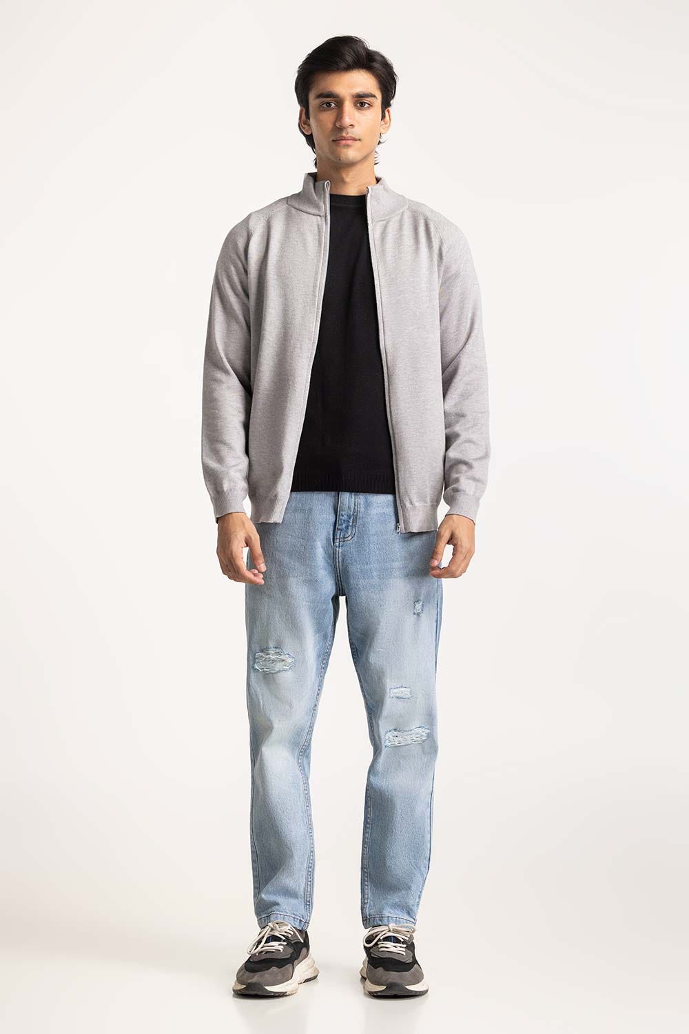 Front Open Sweater