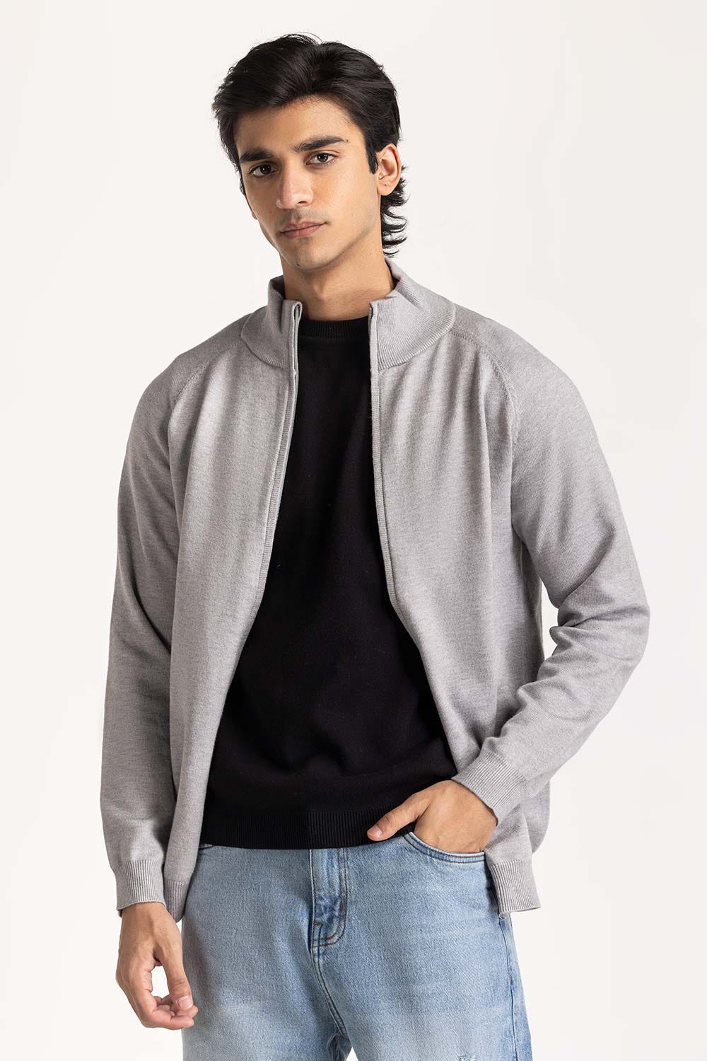 Front Open Sweater