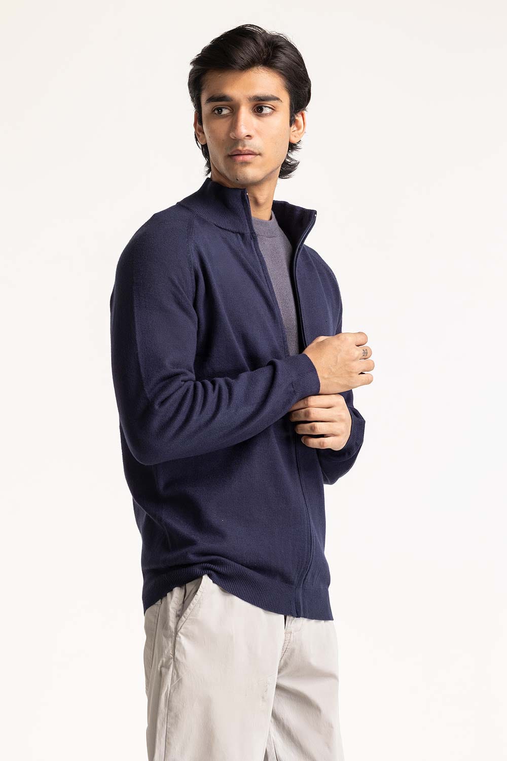 Front Open Sweater