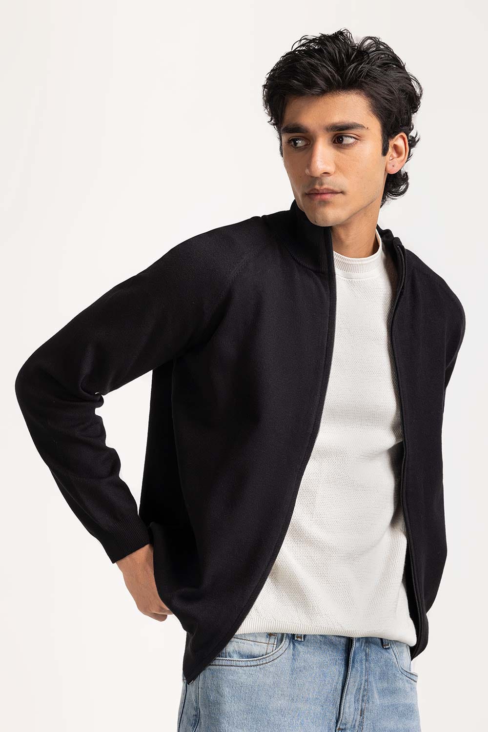 Front Open Sweater