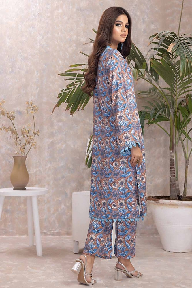 2 Piece Cotail Unstitched Suit