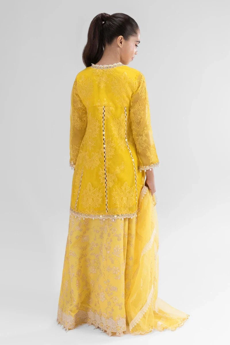 AJPL-09 PRINTED ARABIC LAWN 3 PCS