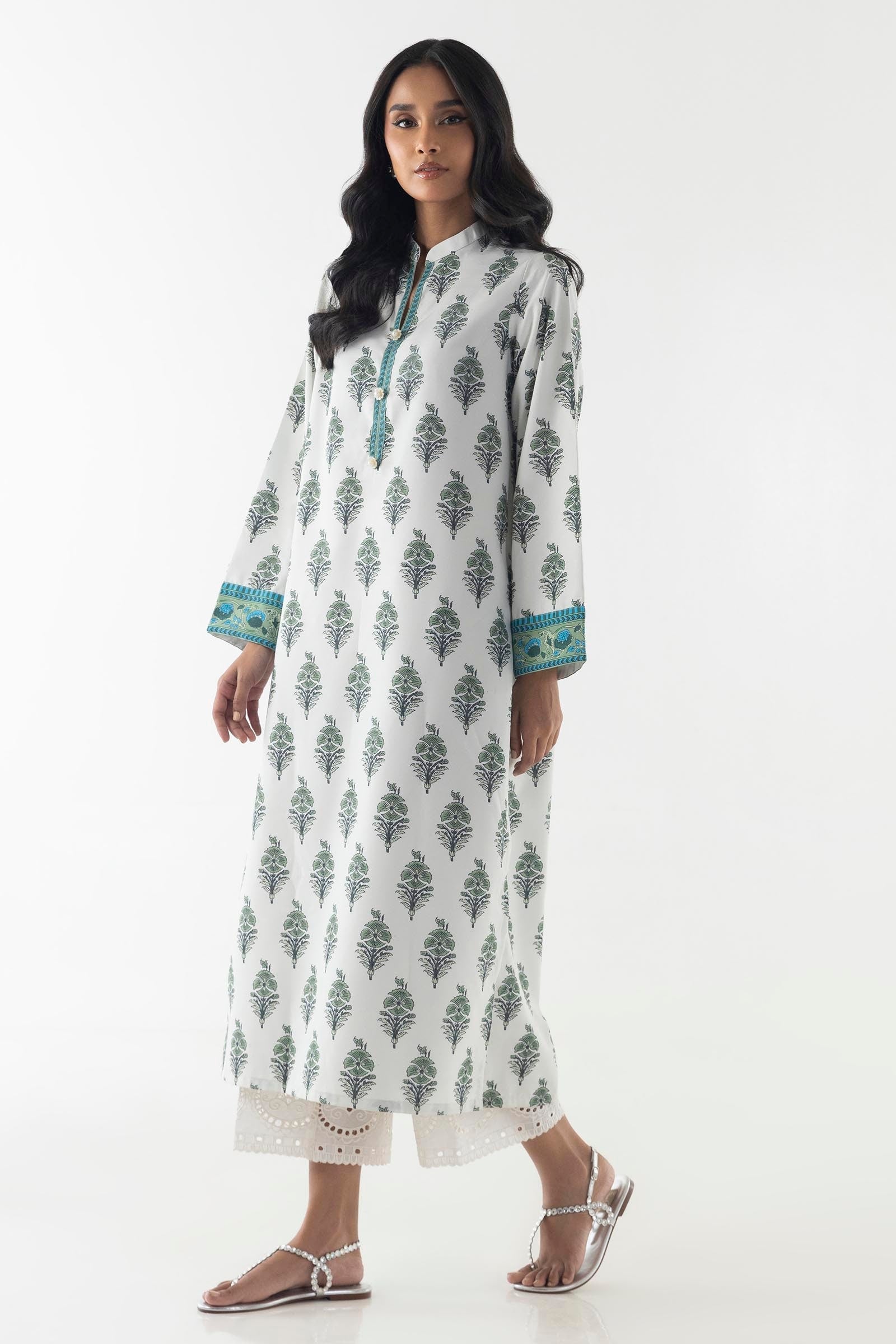 Stitched Basic Printed Shirt