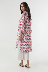 Stitched Boxy Printed Shirt