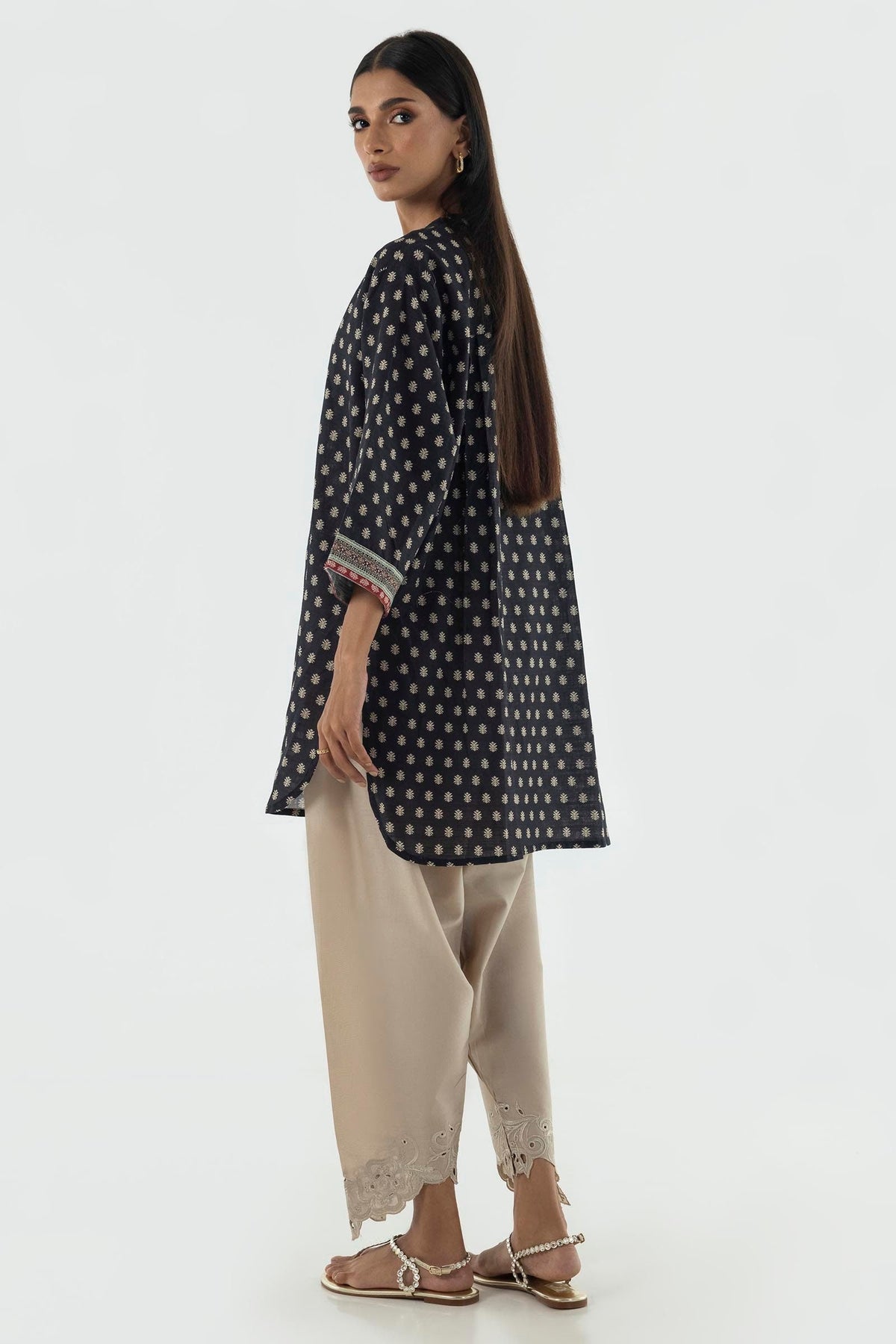 Stitched Basic Printed Shirt