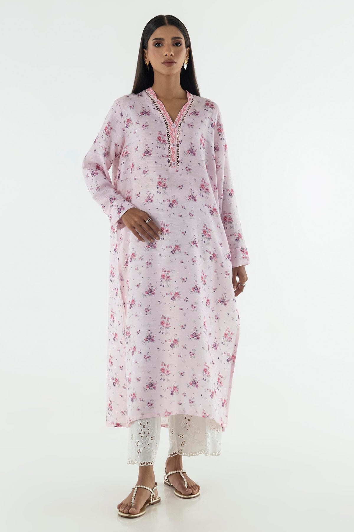 Stitched Basic Printed Shirt