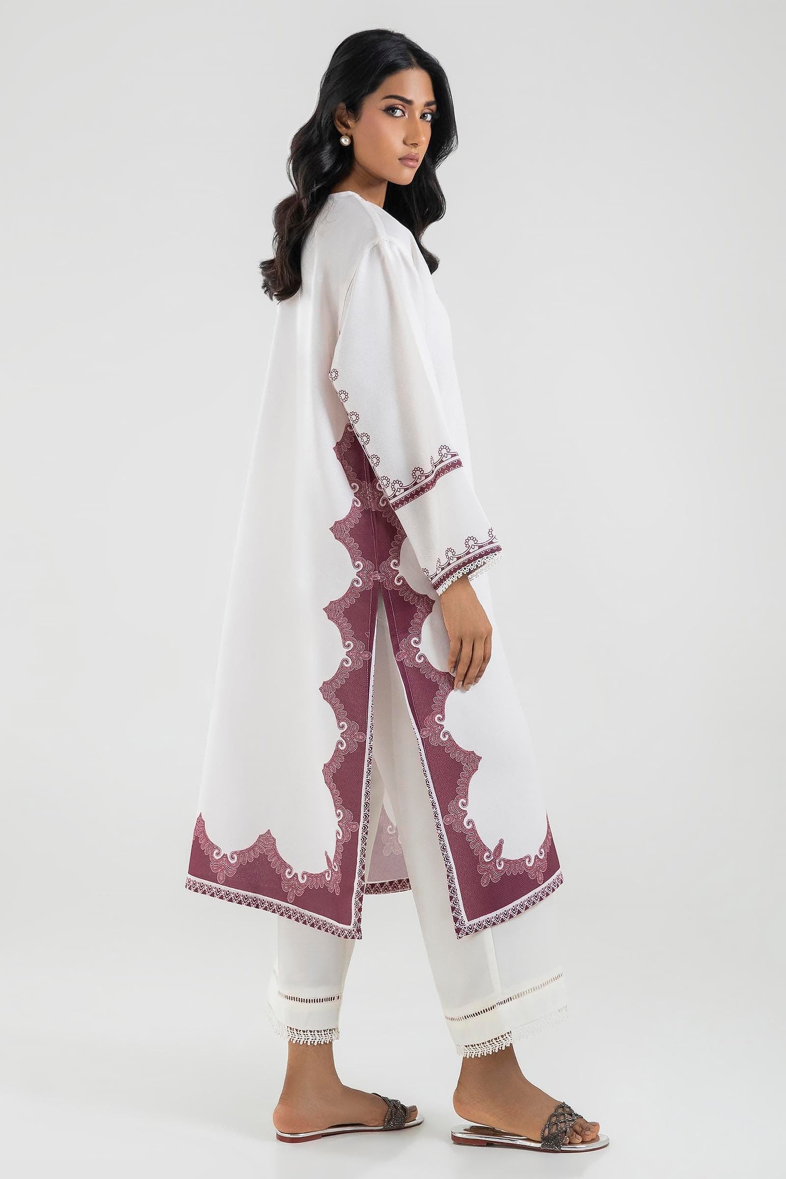 Stitched Basic Printed Shirt