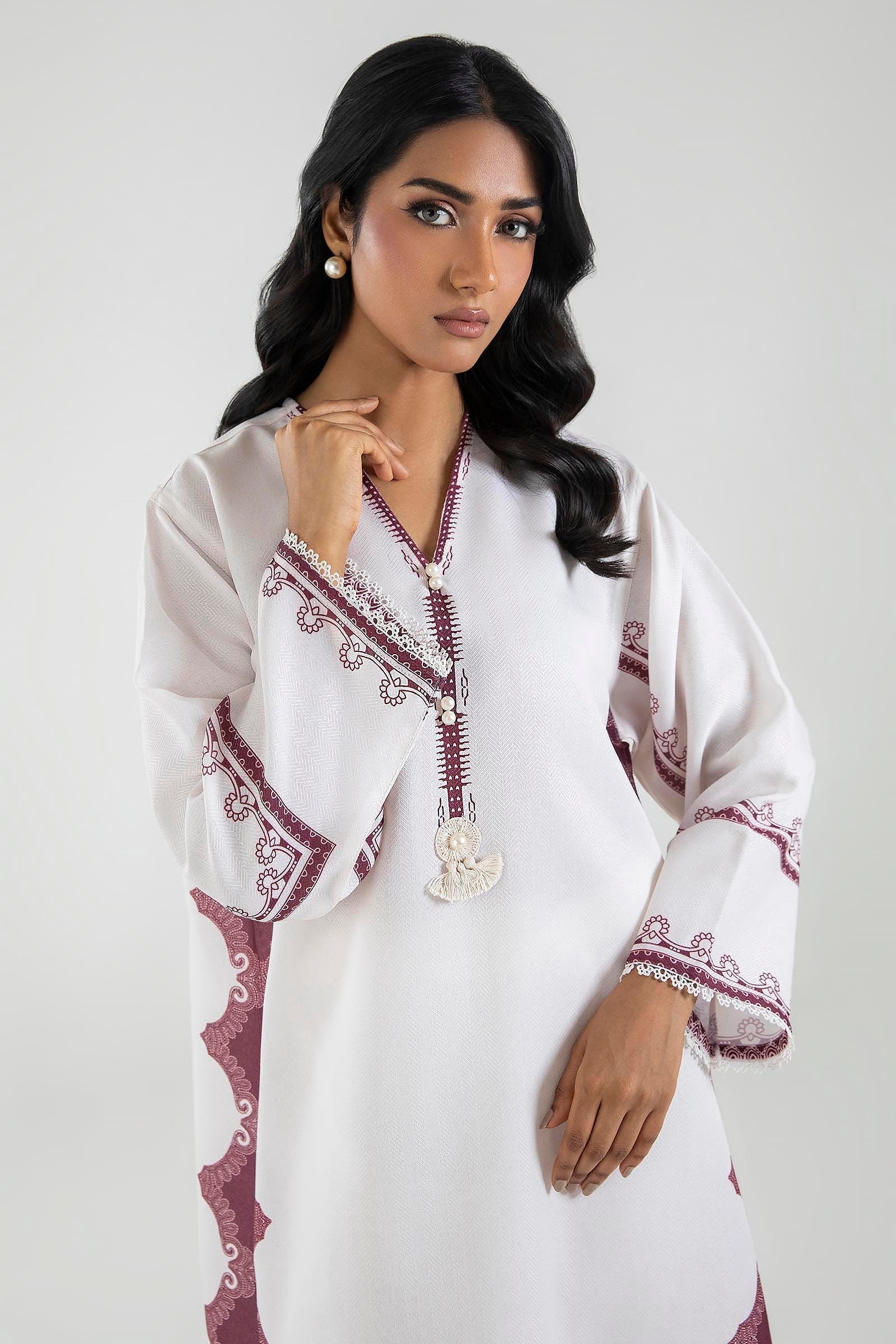 Stitched Basic Printed Shirt