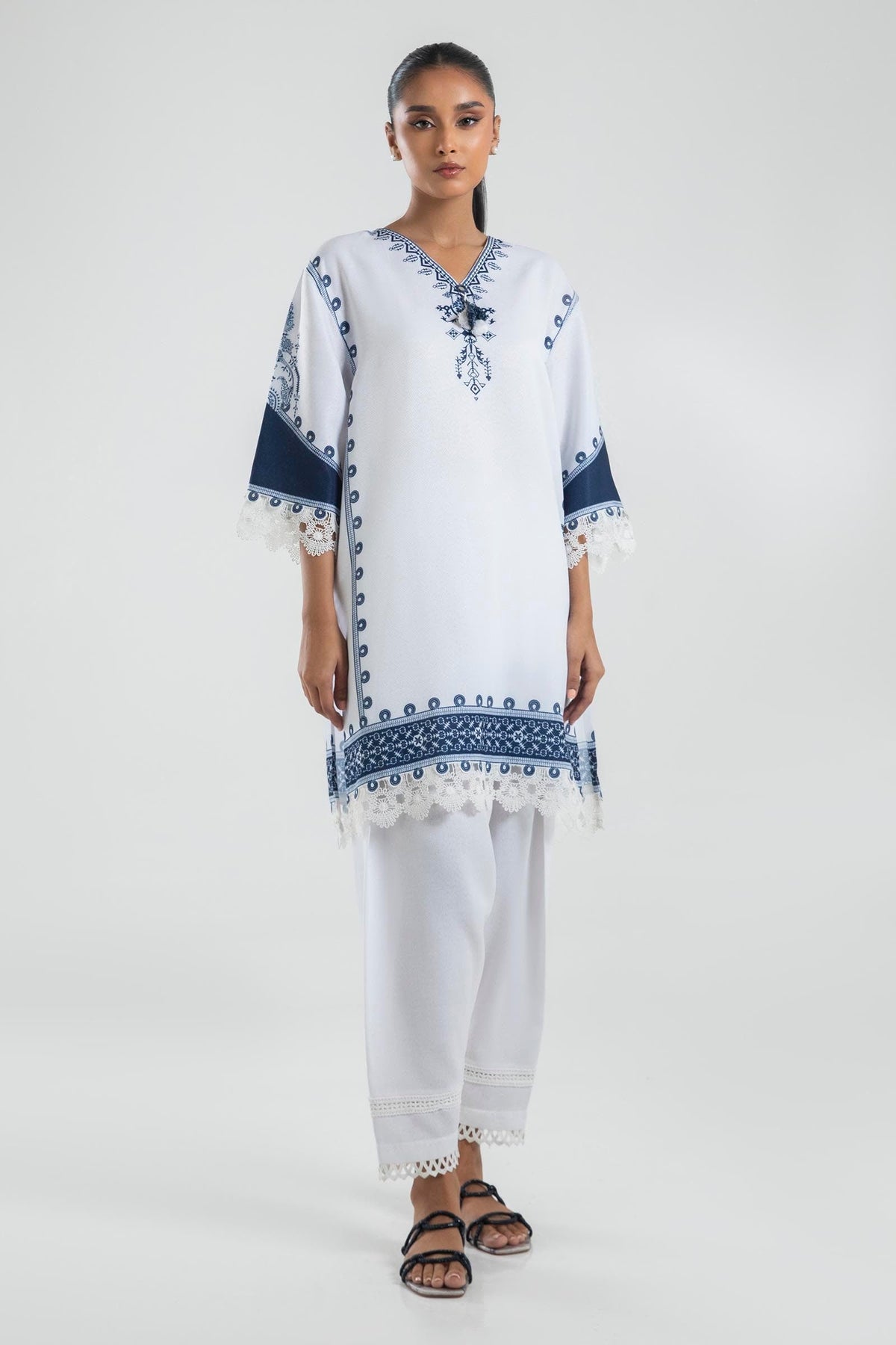 Stitched Basic Printed Shirt