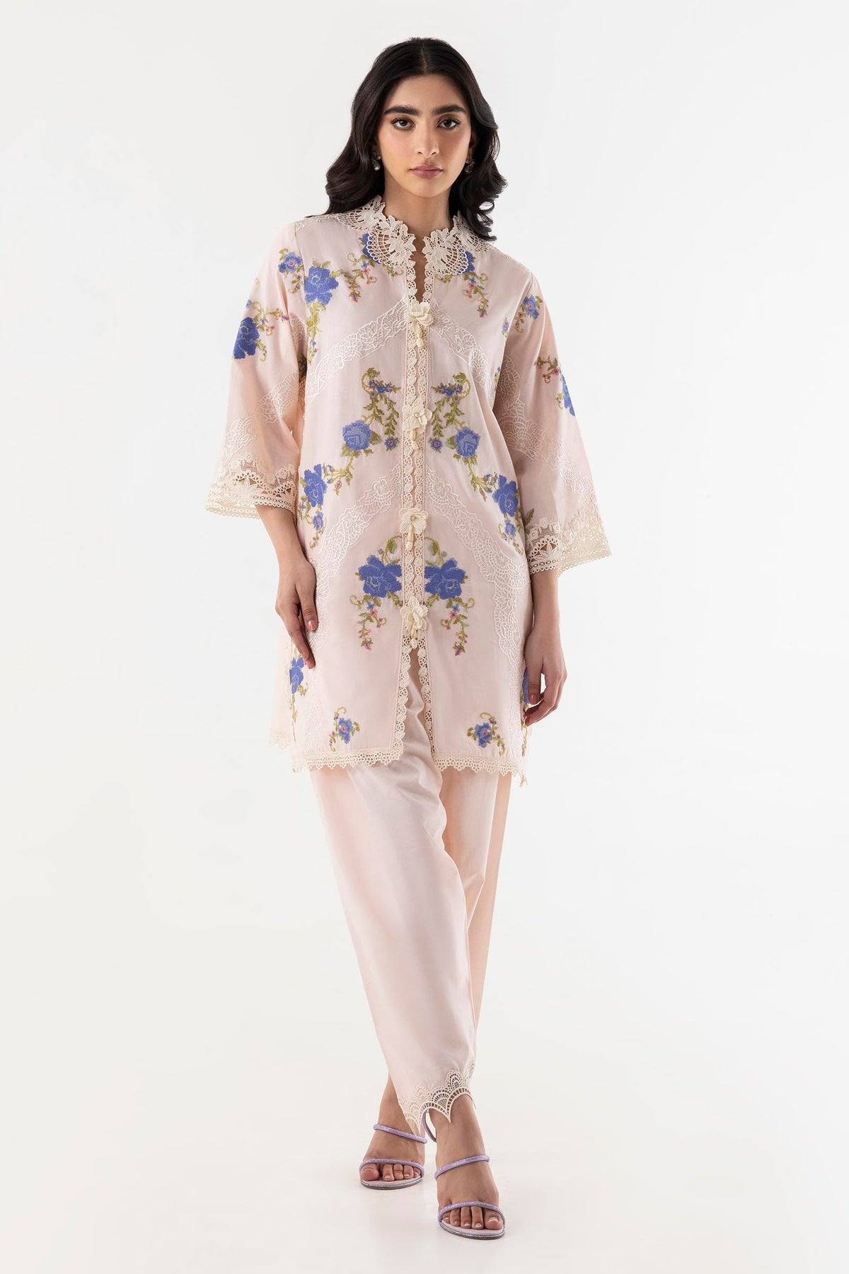 Stitched Luxury Pret 2 Piece Suit