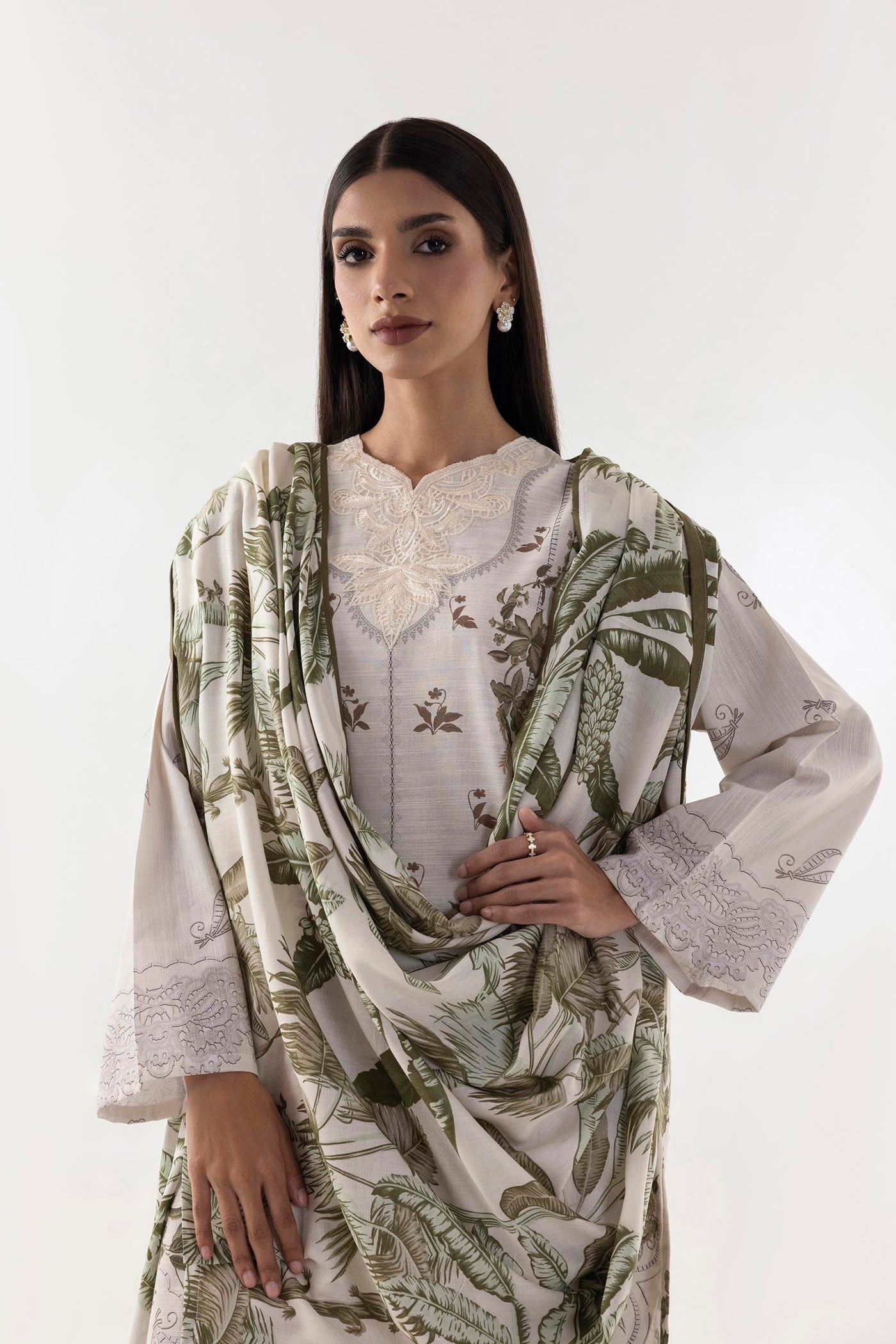 Stitched Multi Printed Shirt + Culotte + Dupatta