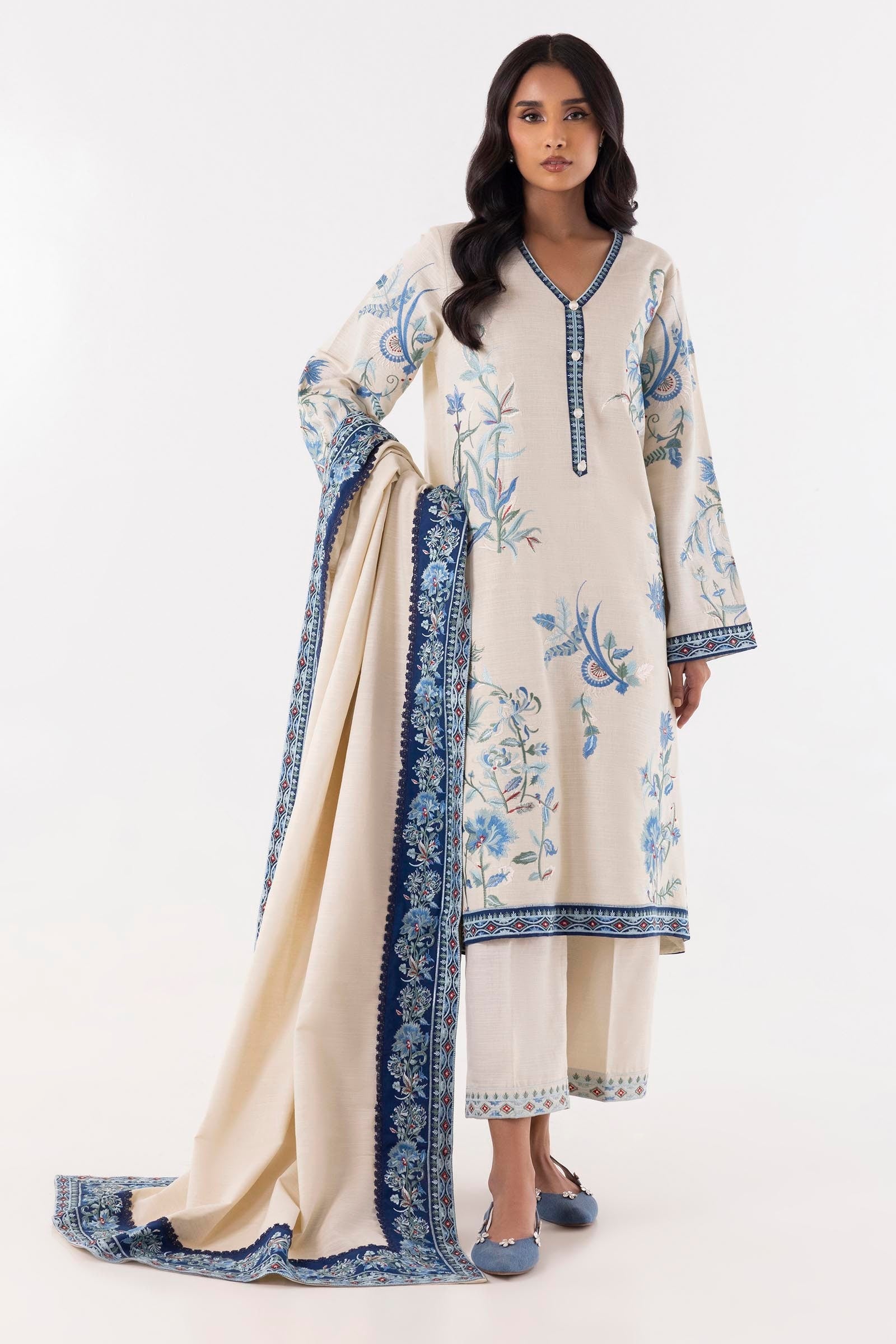Multi Khaddar Shawl