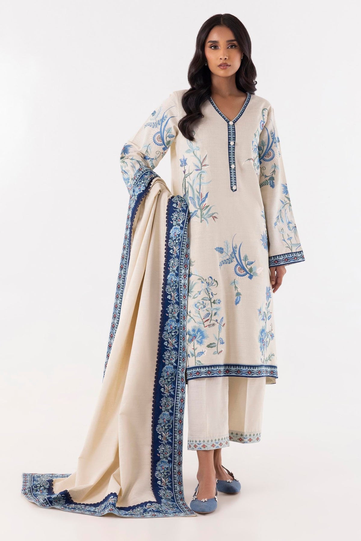Multi Khaddar Shawl