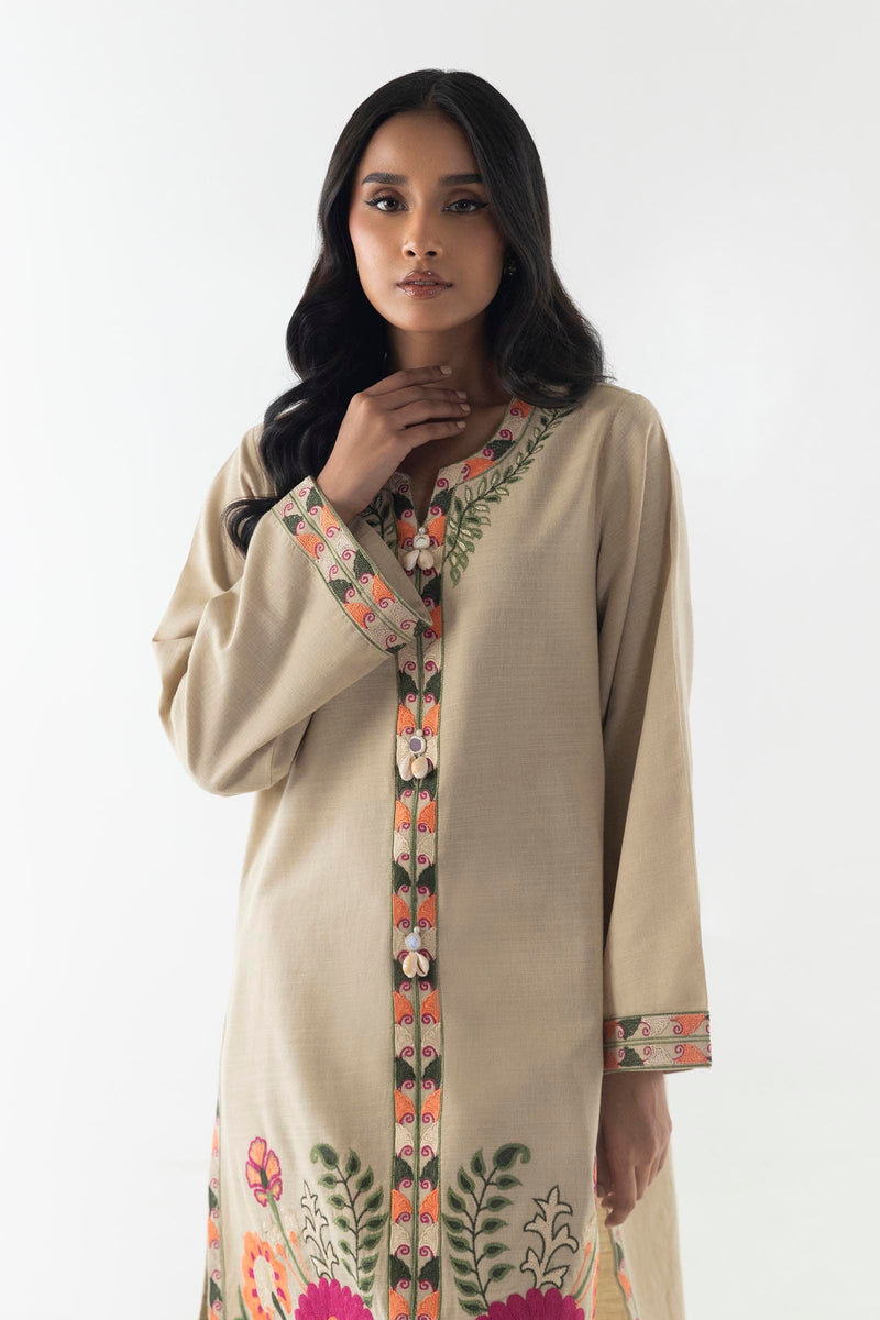 Stitched Mahay Lawn Suit