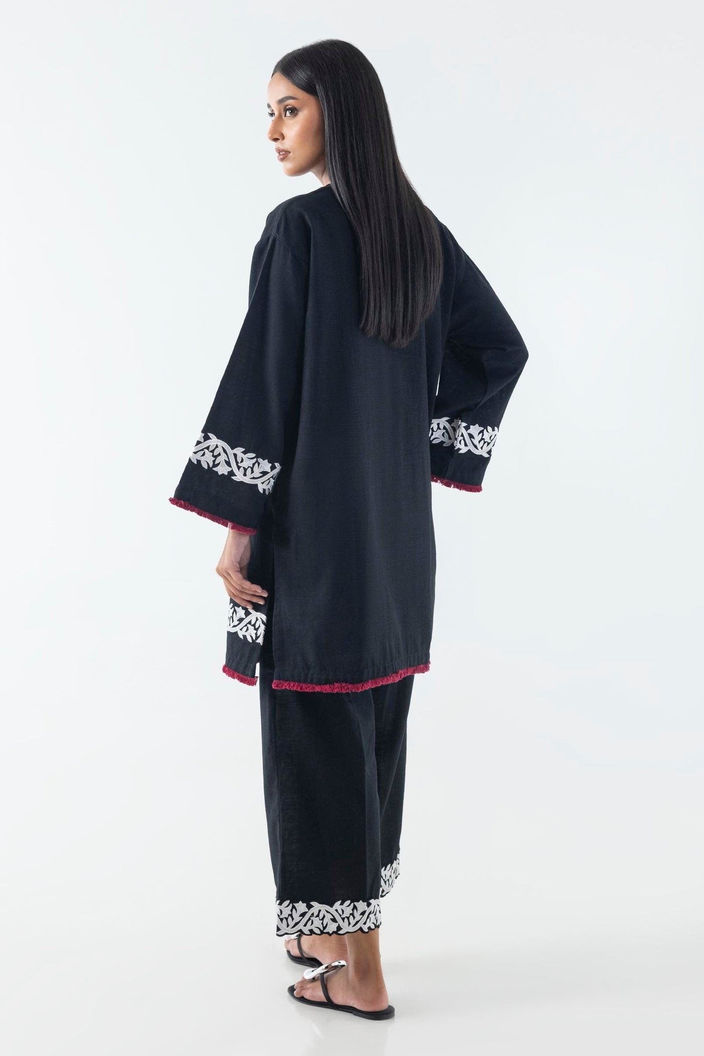 Stitched Mahay Lawn Shirt + Dupatta