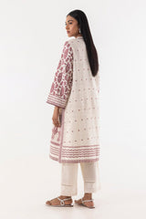 Stitched Basic Slub Embroidered Shirt