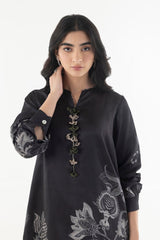 Stitched Basic Printed Shirt + Culotte