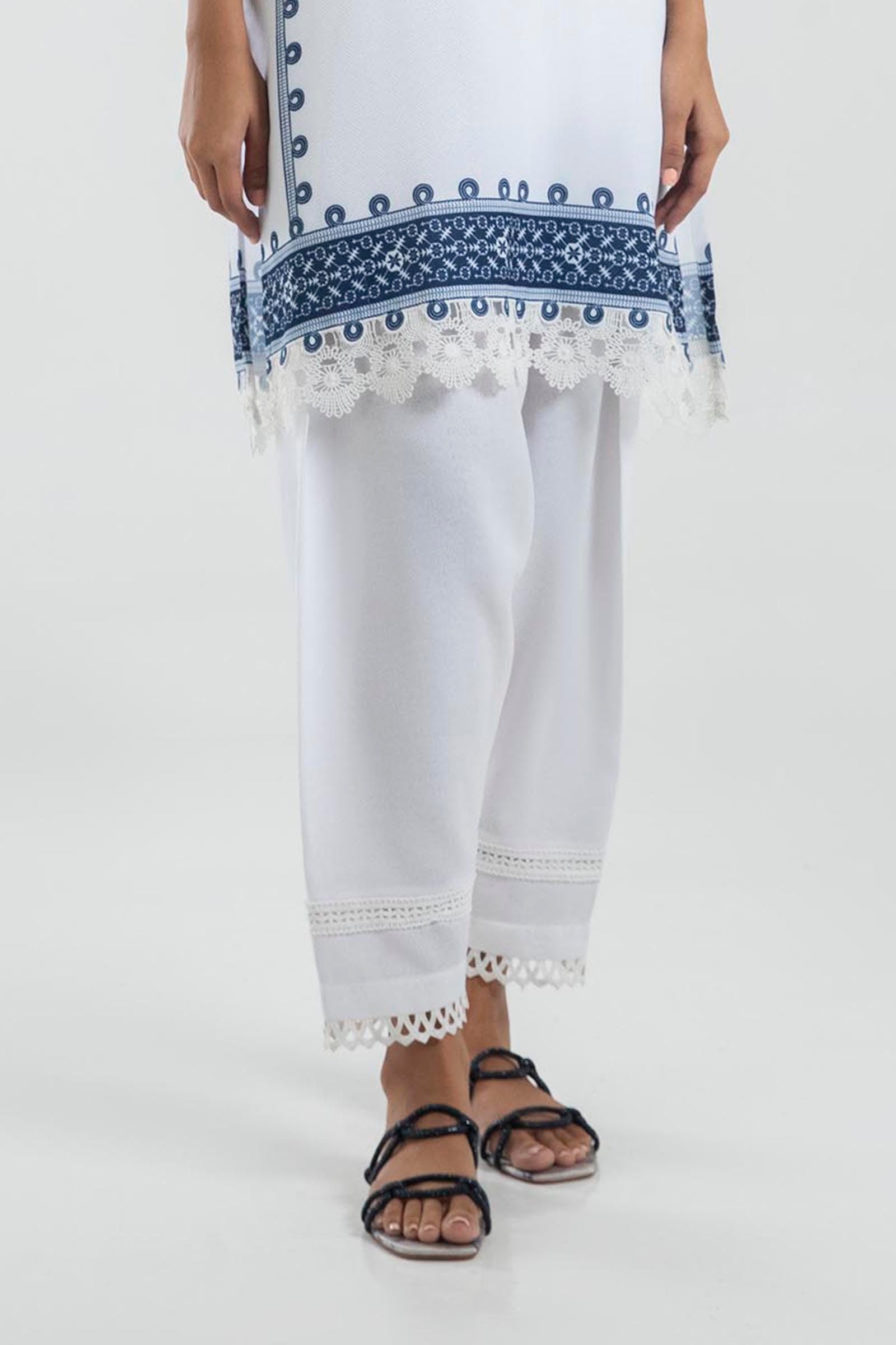 AJSW-07 EMBROIDERED LAWN SILK 3 PCS