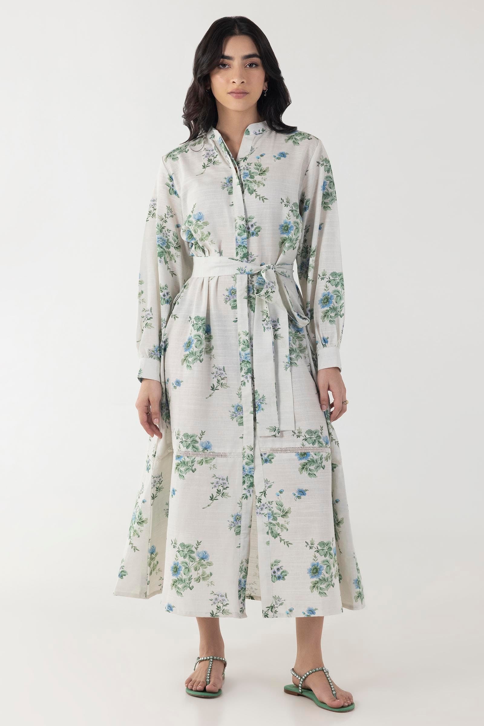 Stitched Printed Dress