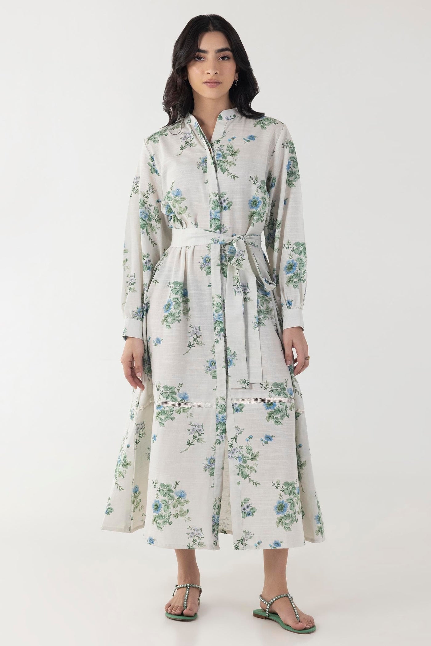 Stitched Printed Dress