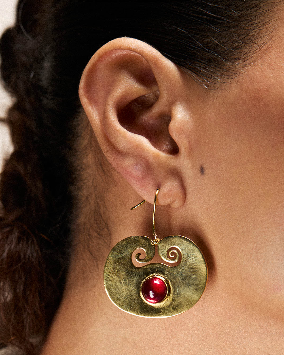 Crimson Earrings