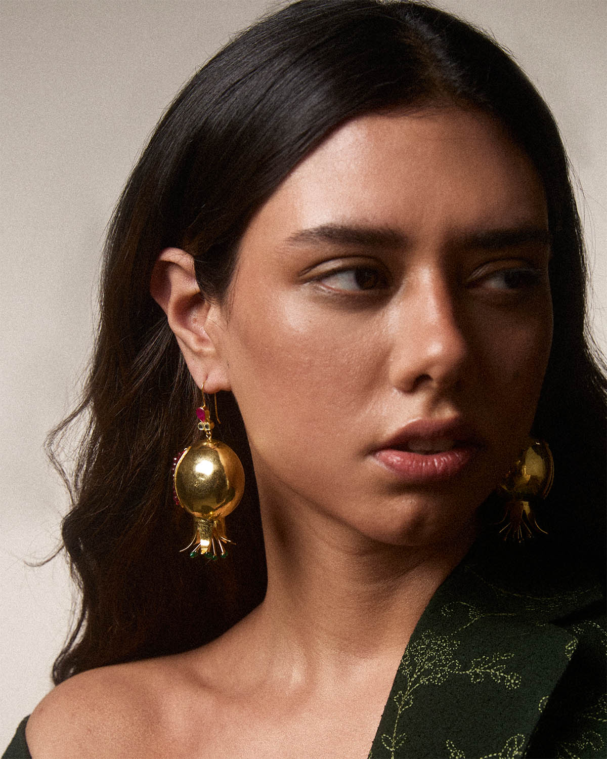 Pomegranate Earrings