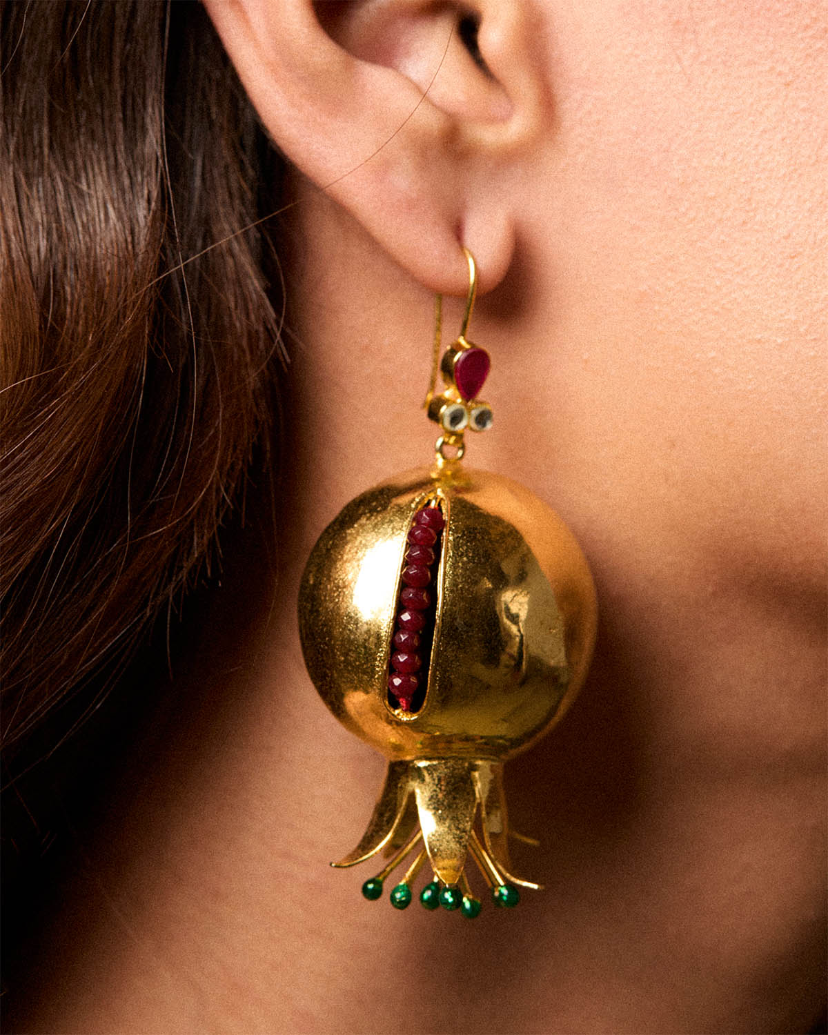 Pomegranate Earrings