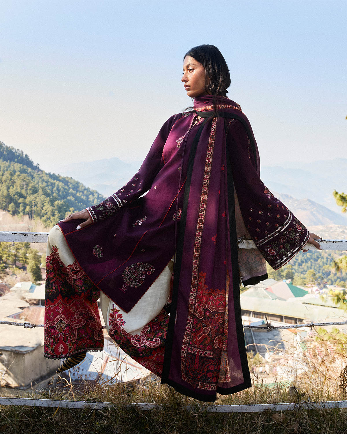 Amethyst - Dupatta - Mix & Match