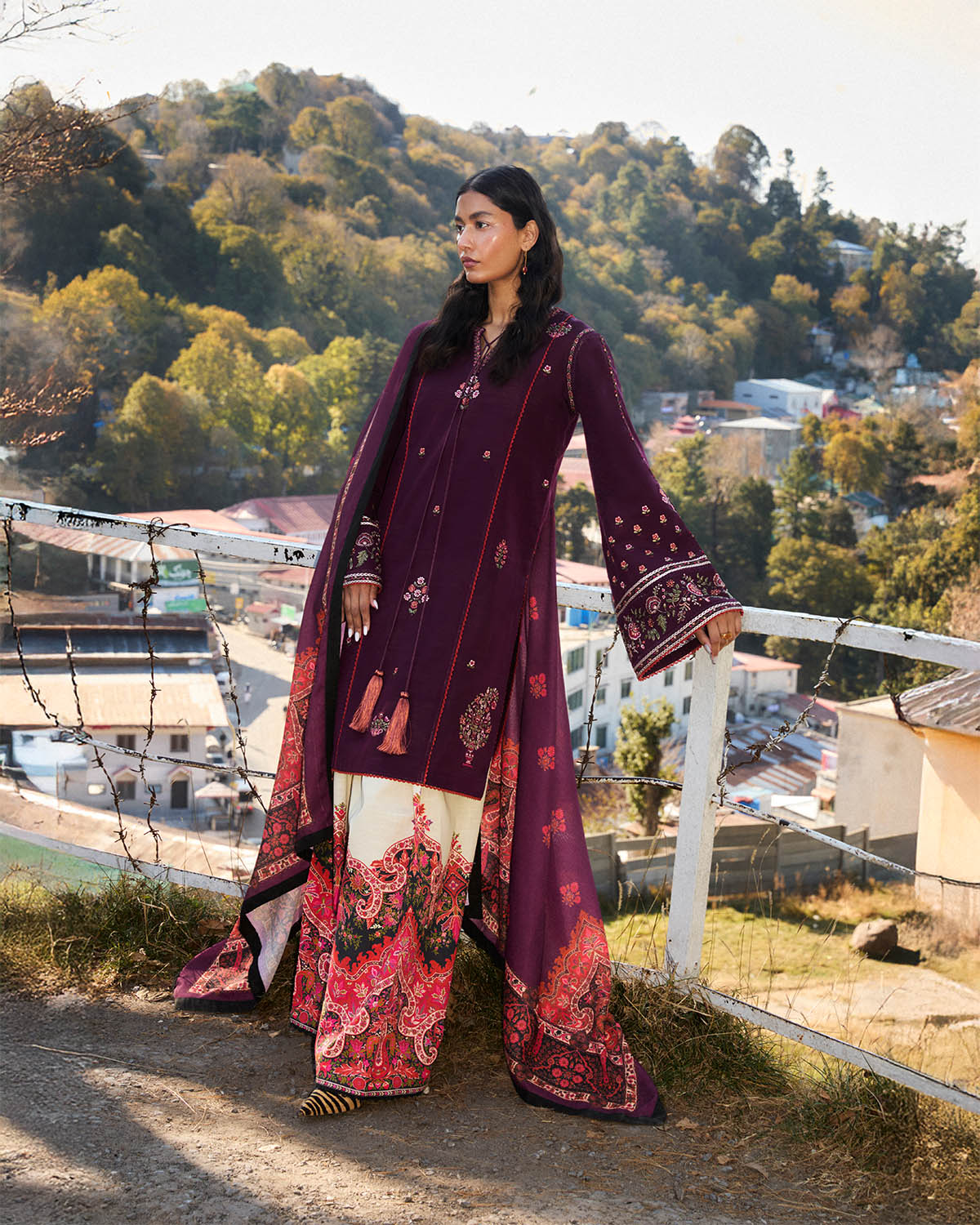 Amethyst - Dupatta - Mix & Match