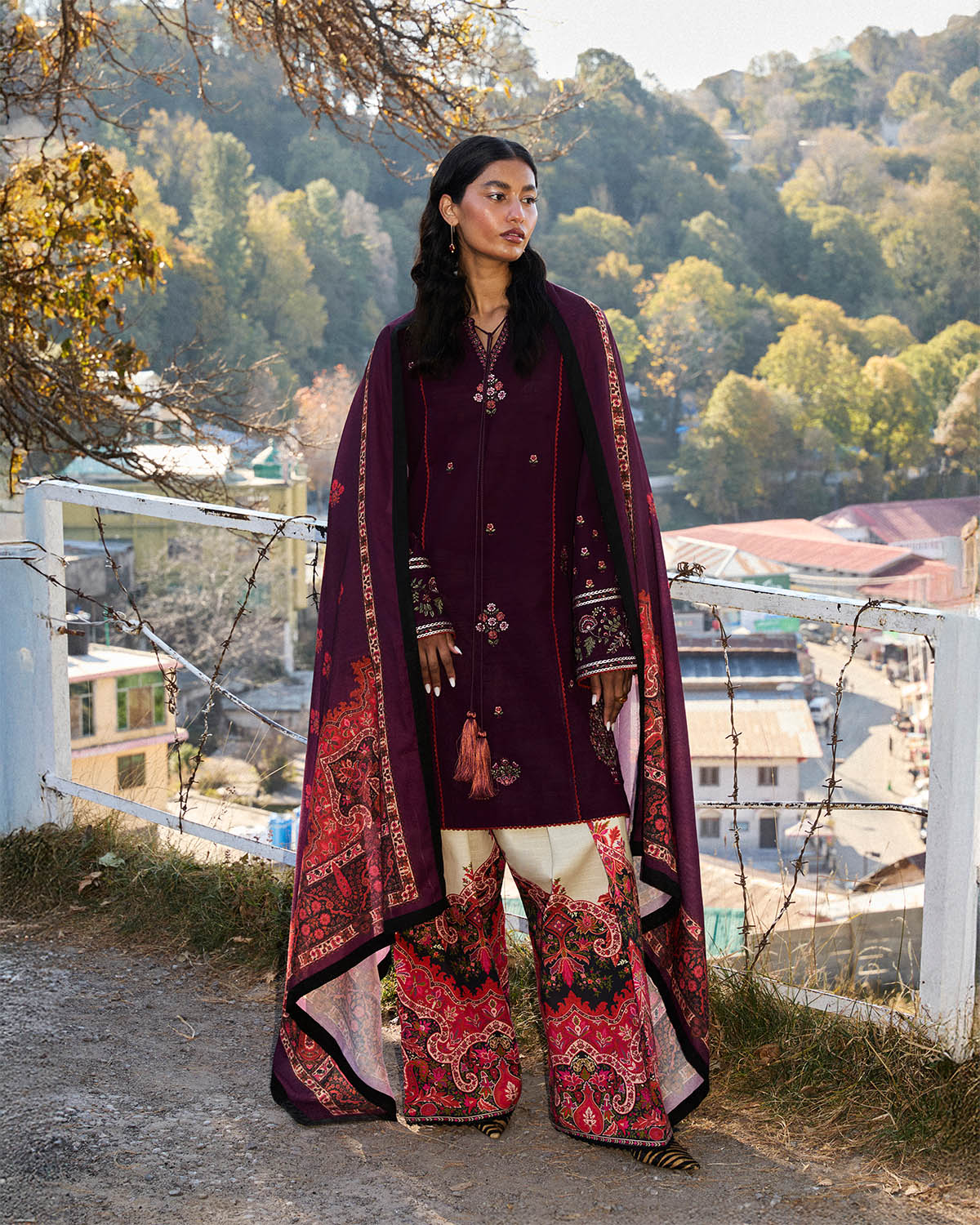 Amethyst - Dupatta - Mix & Match