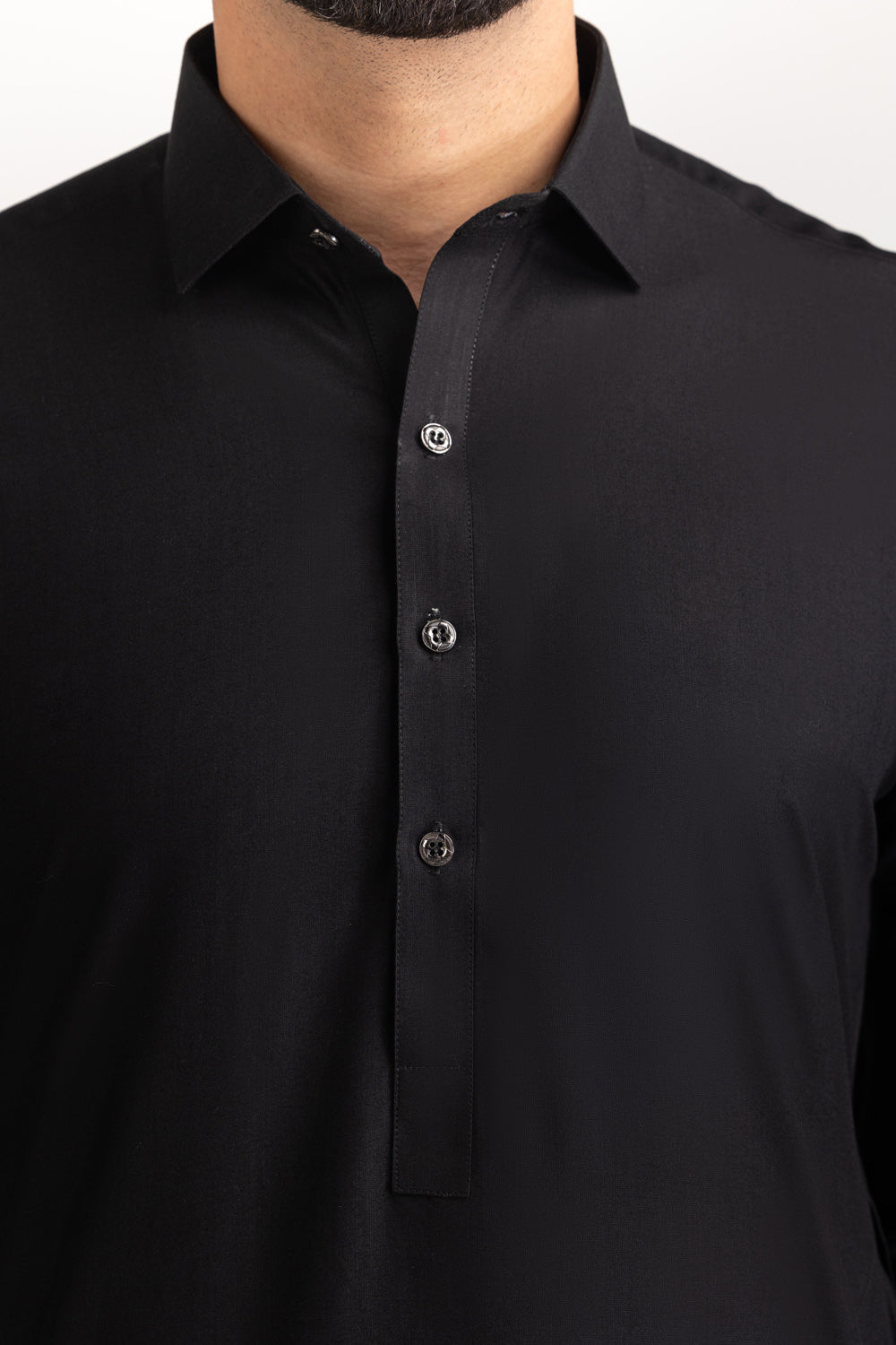 Gini Gold Unstitched Fabric Blended