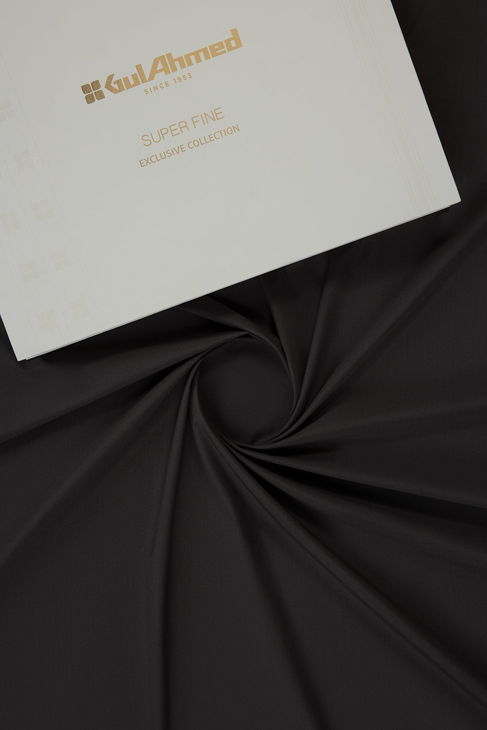 Gini Gold Unstitched Fabric Blended with Gift Box