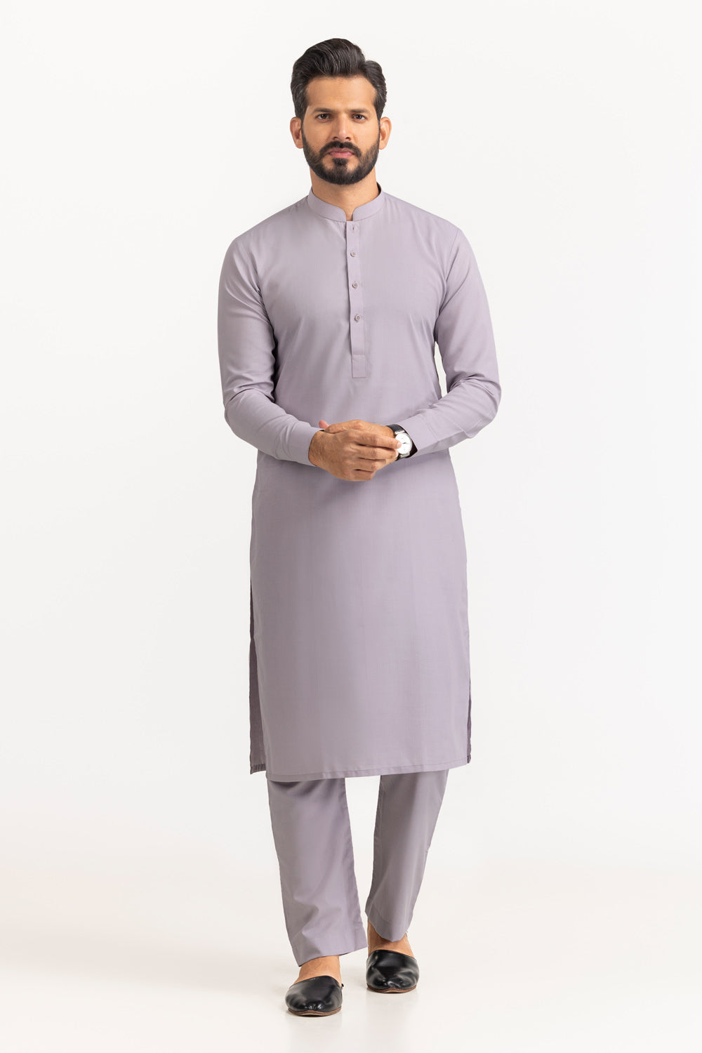 Gini Gold Unstitched Fabric Blended