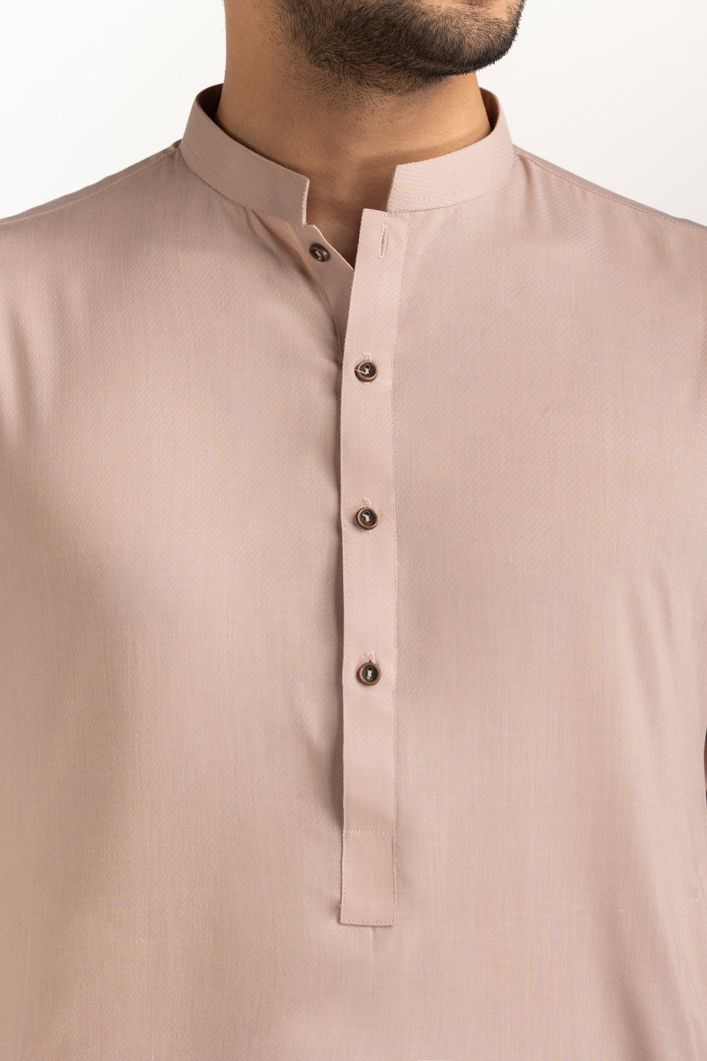Gini Gold Unstitched Fabric Blended
