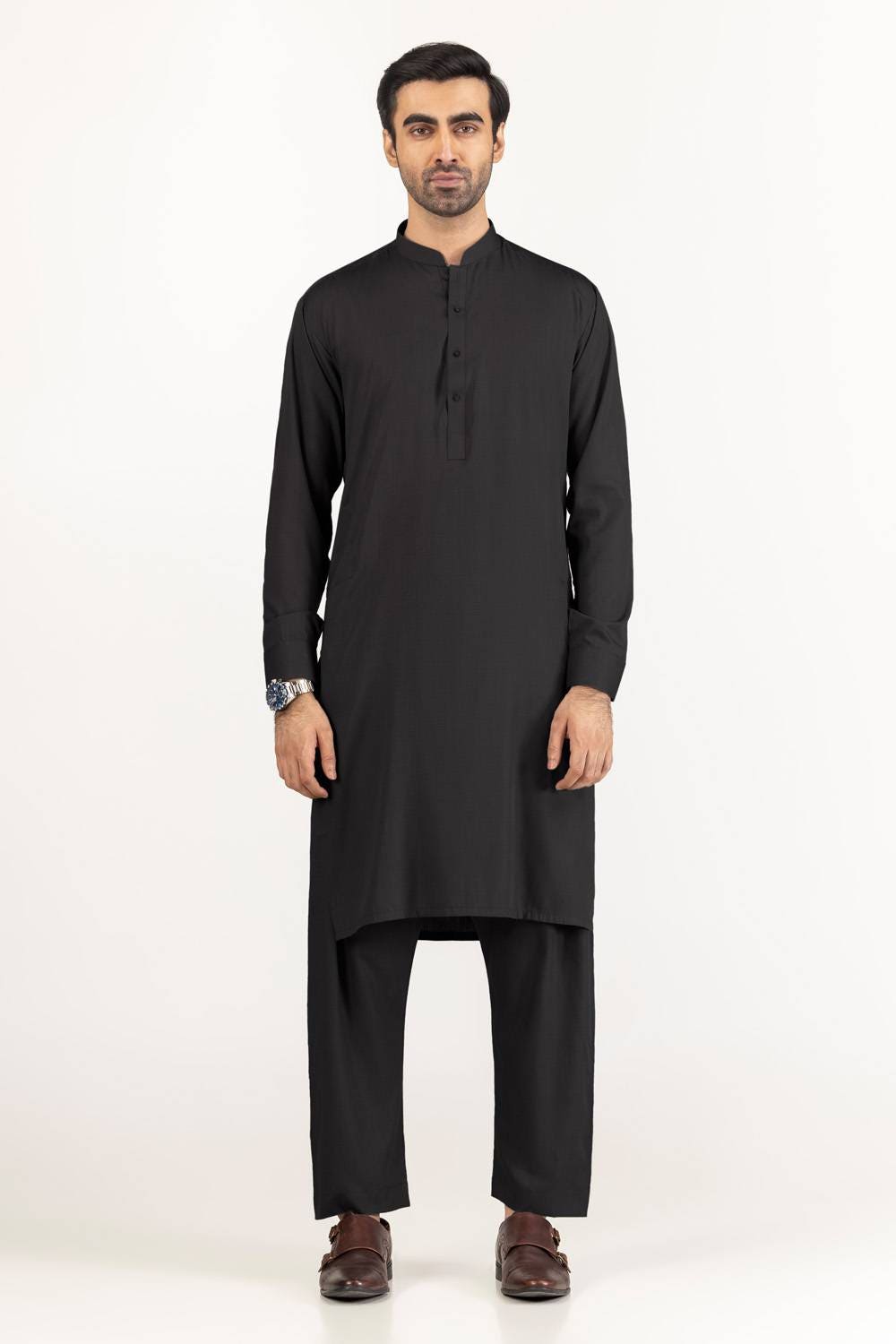 Gini Gold Unstitched Fabric Blended